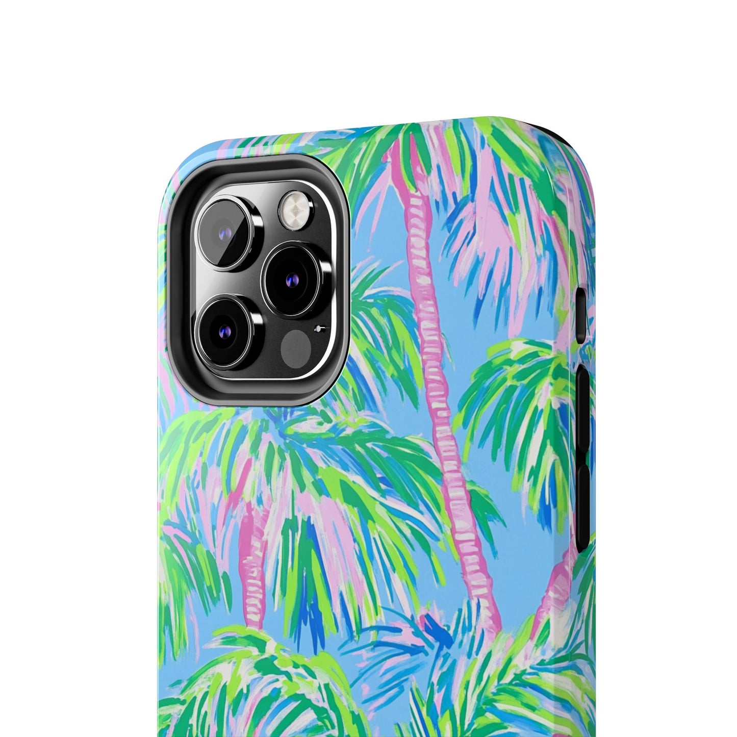 Nature Lover | Colorful Painted Palm Trees Phone Case