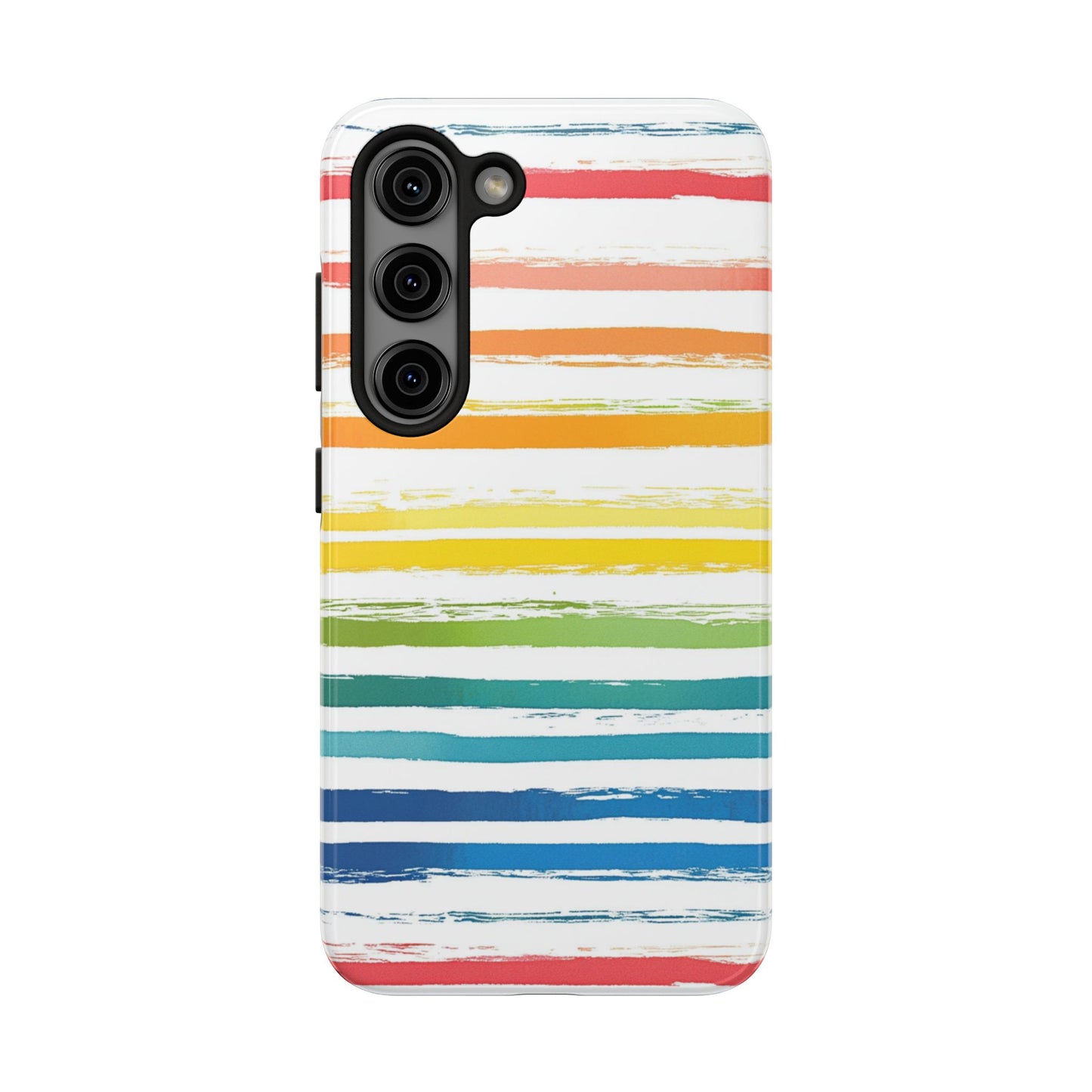 Vibrant Lines | Rainbow Stripes Phone Case