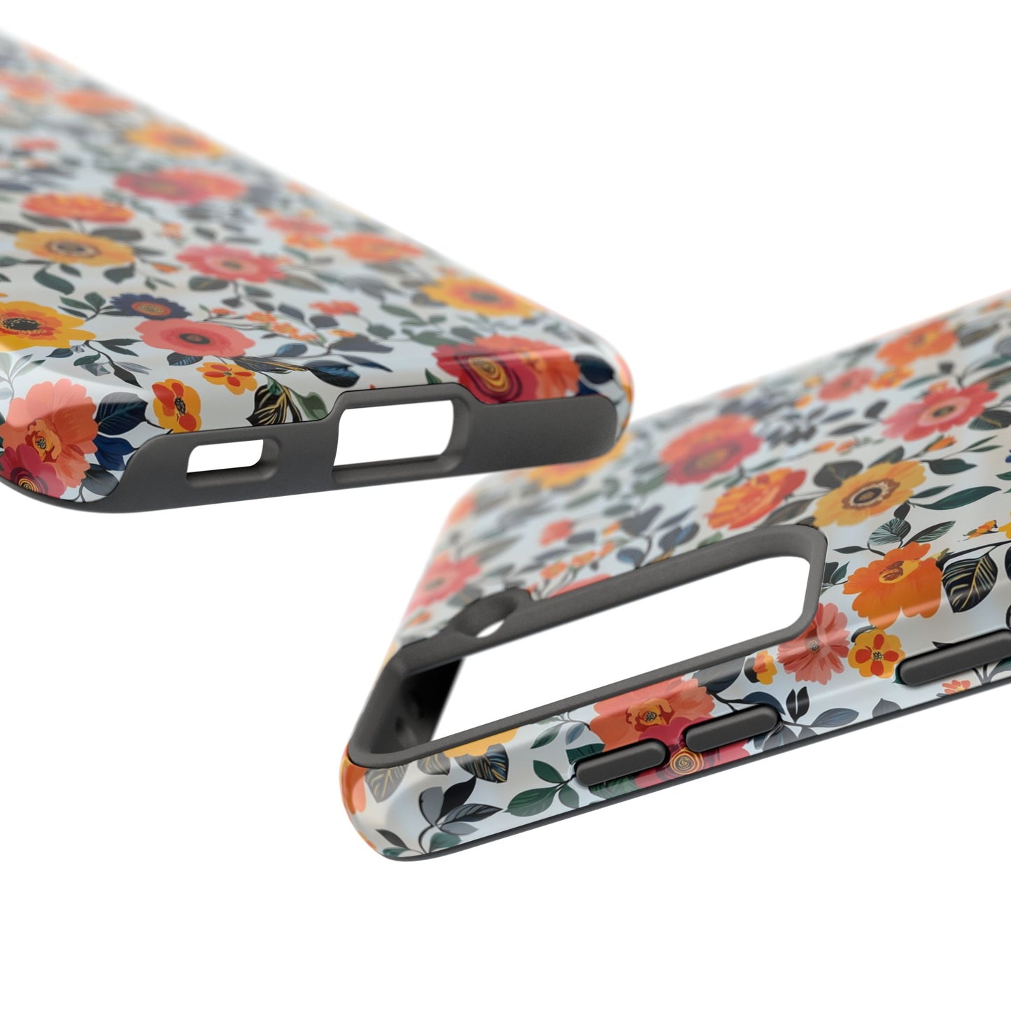 In Bloom | Small Colorful Flowers Tough Phone Cases