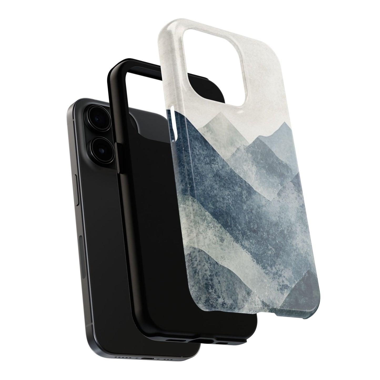 Majestic Mountains | Geometric Mountain Tough Phone Case