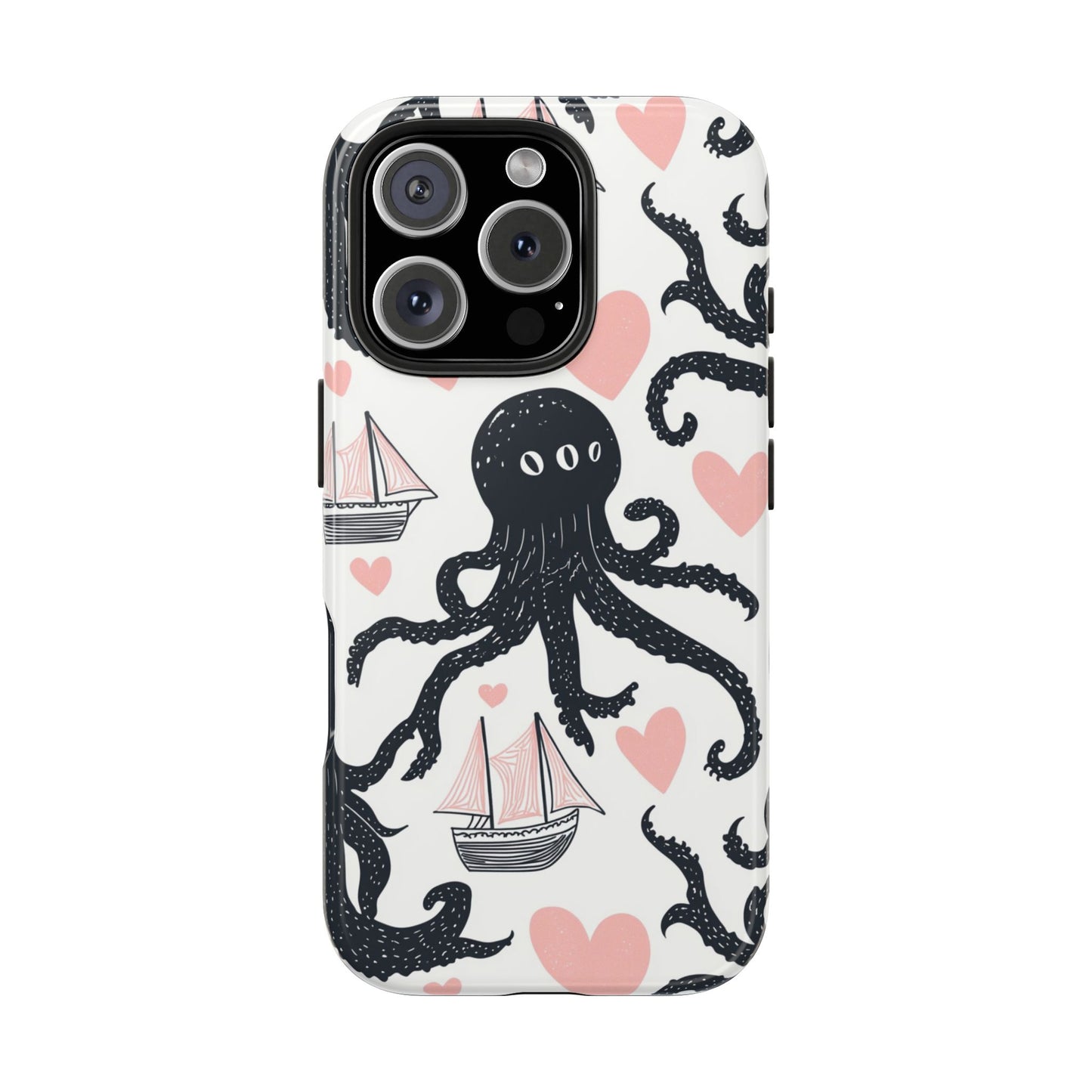 Quirky Chic | Kraken Boat Love Tough Phone Case