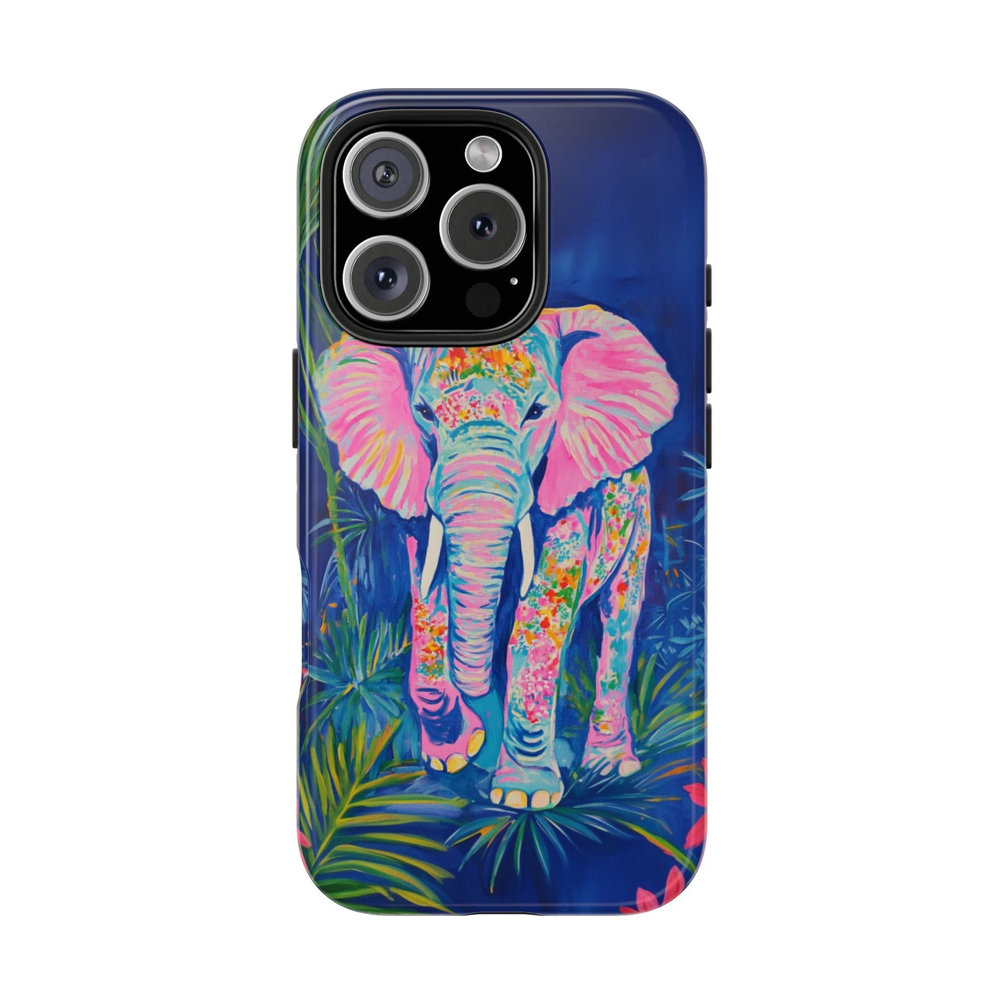 Animal Instinct | Vibrant Elephant Tough Phone Case