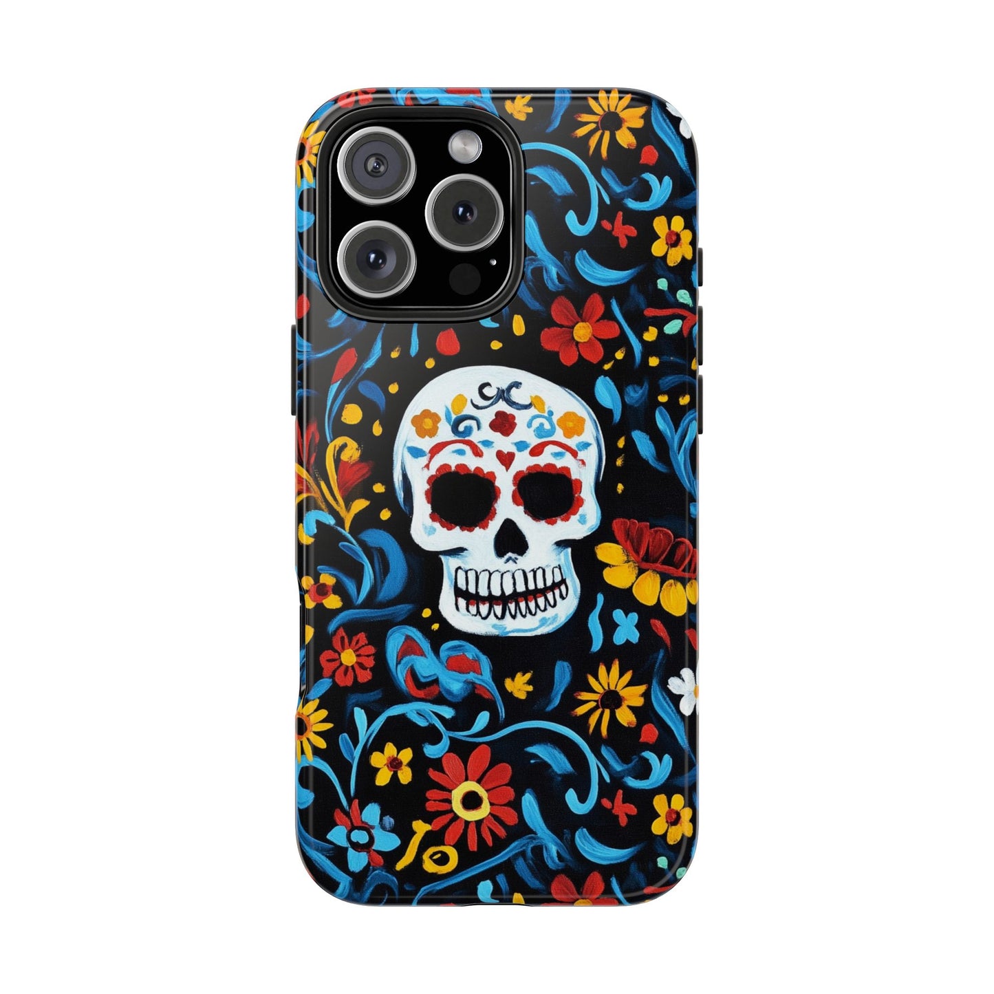 Mexicana de Corazon | Day of the Dead Tough Phone Case, Sugar Skull
