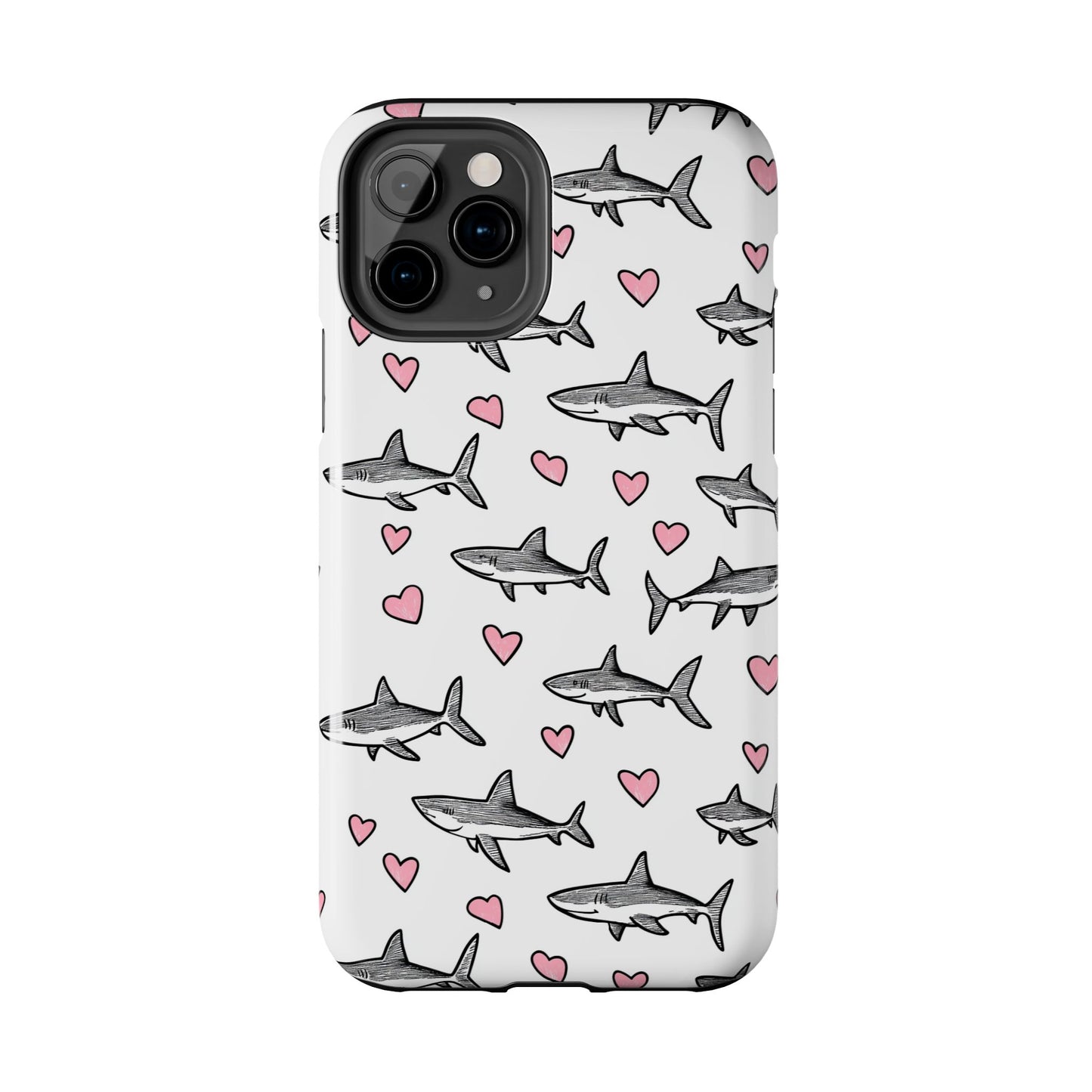 Animal Instinct | Shark Love Tough Phone Case