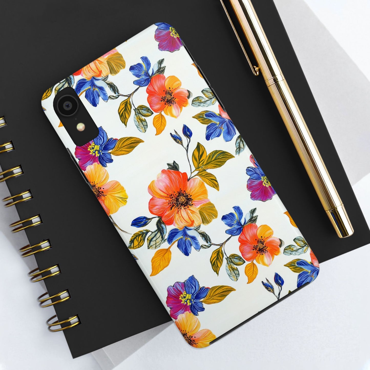 In Bloom | Colorful Florals Tough Phone Cases