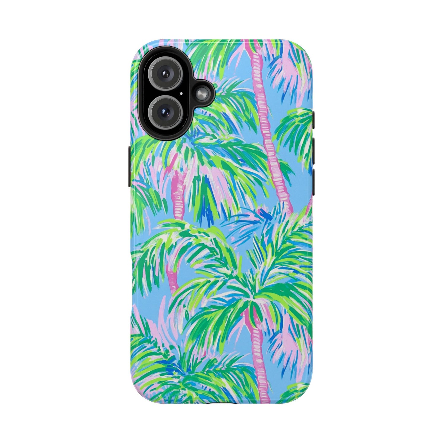 Nature Lover | Colorful Painted Palm Trees Phone Case