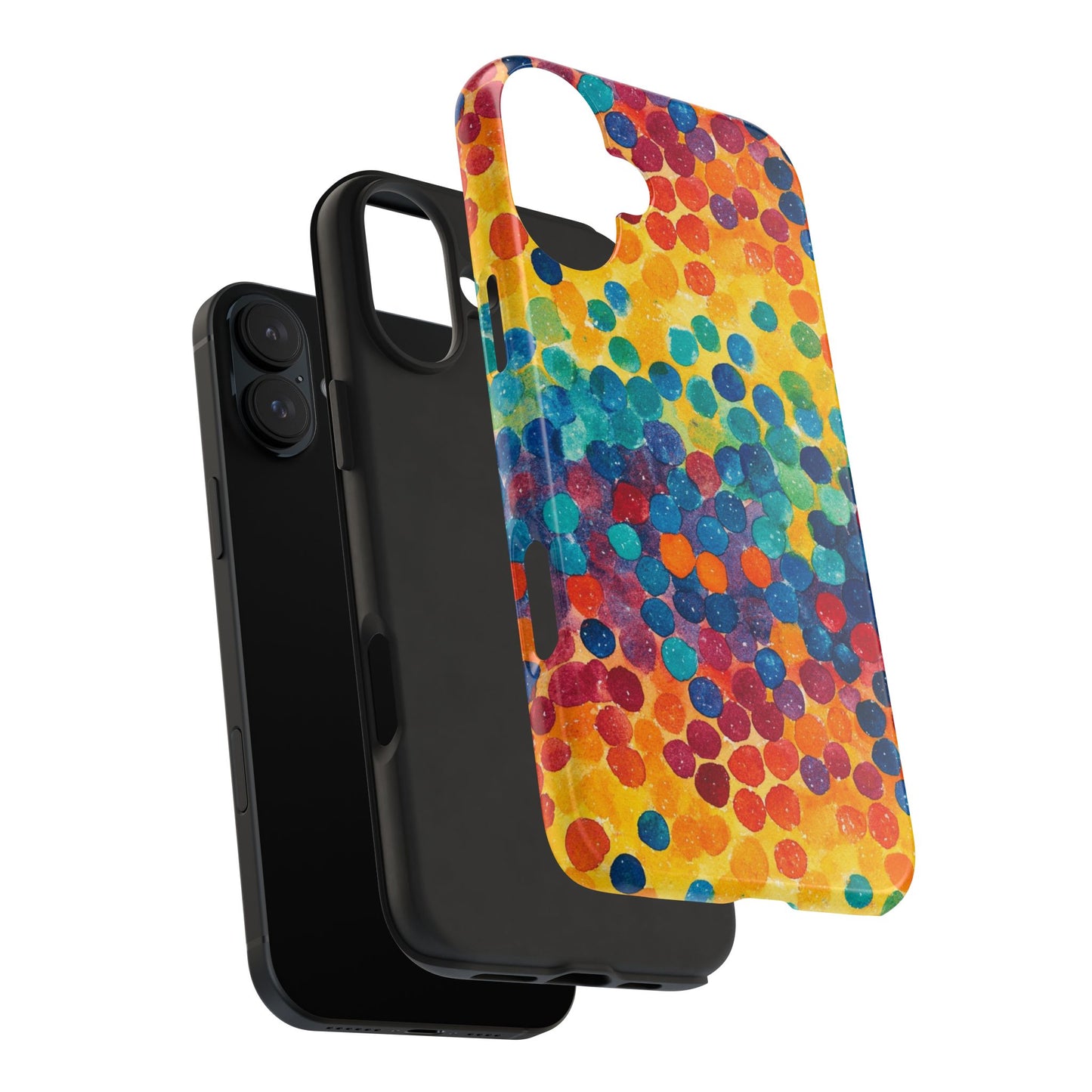 Trendy Spots | Rainbow Polka Dots Phone Case