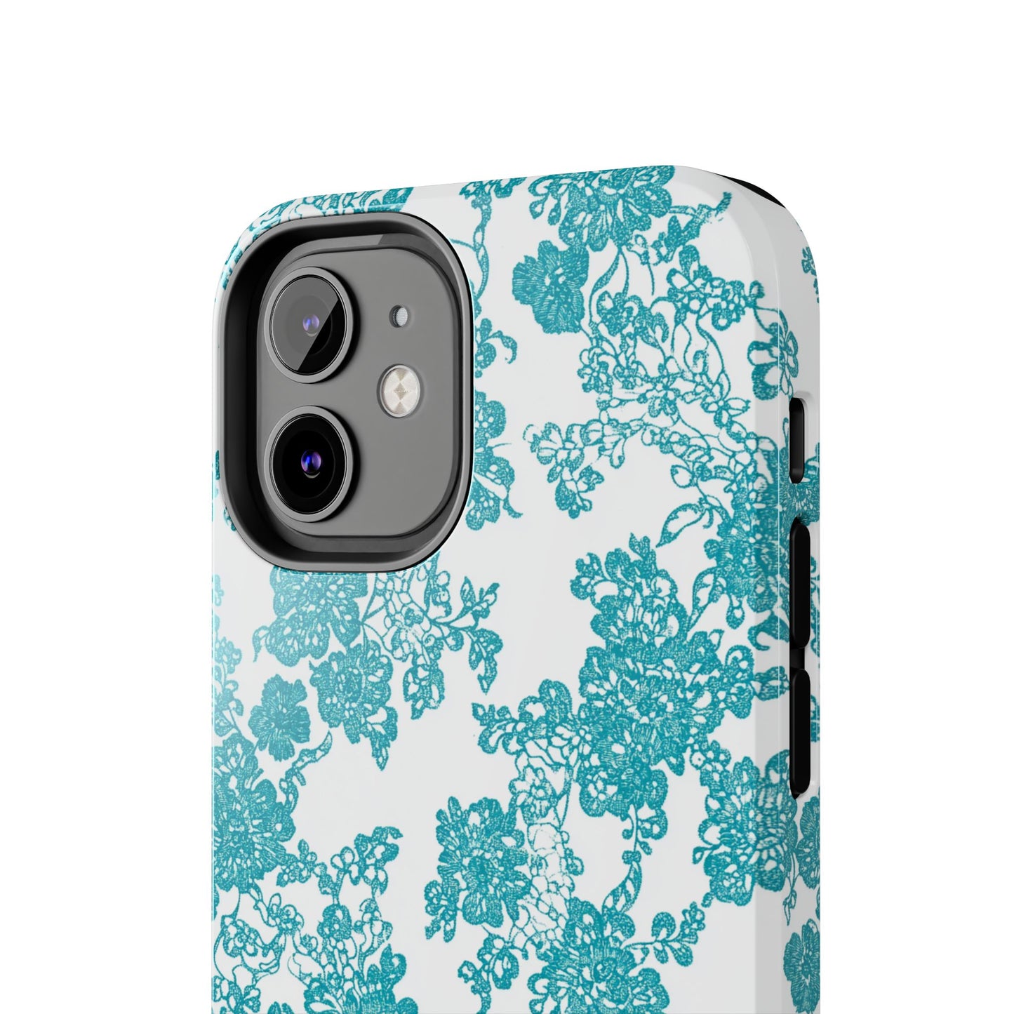 Boho Bliss | Teal on White Lace