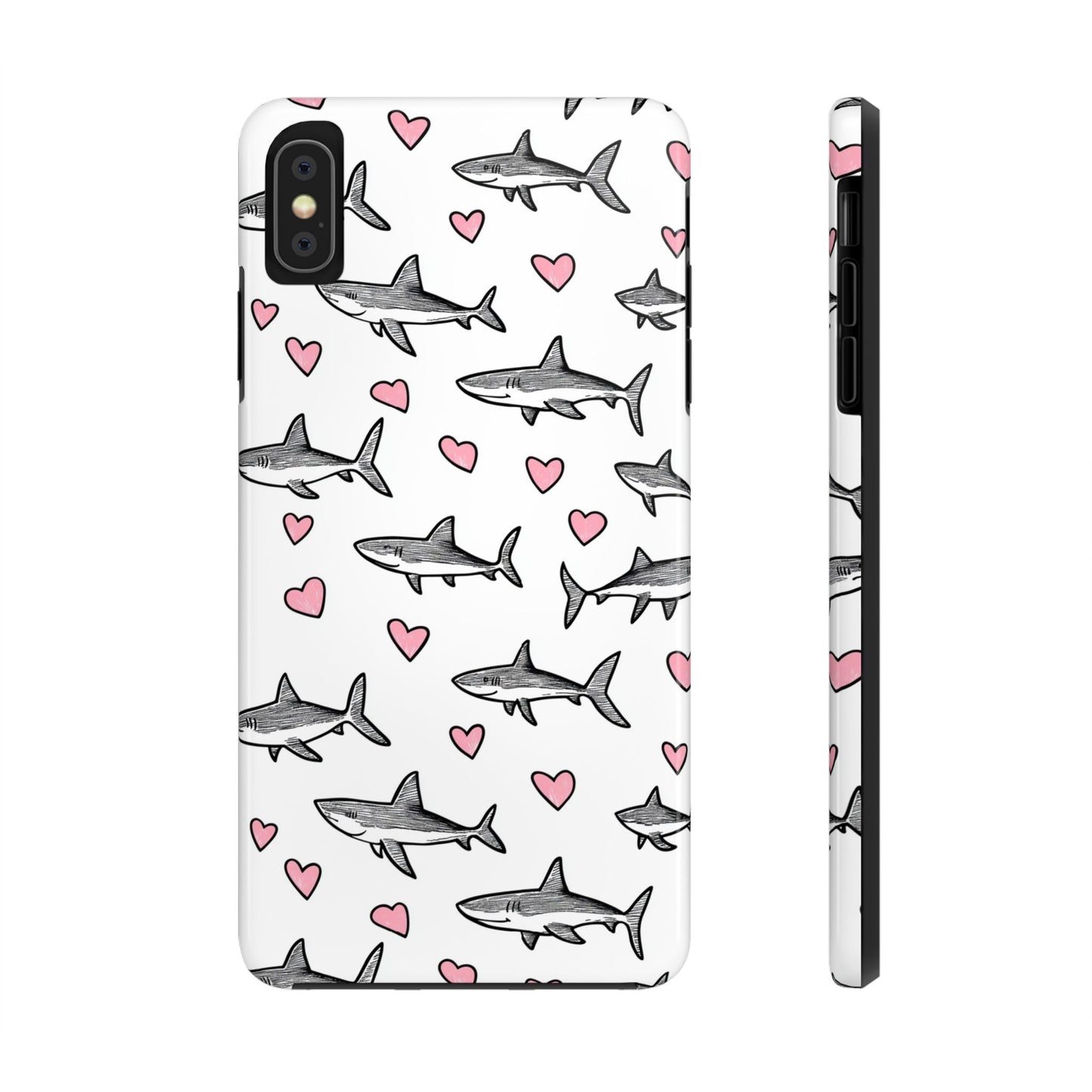 Animal Instinct | Shark Love Tough Phone Case