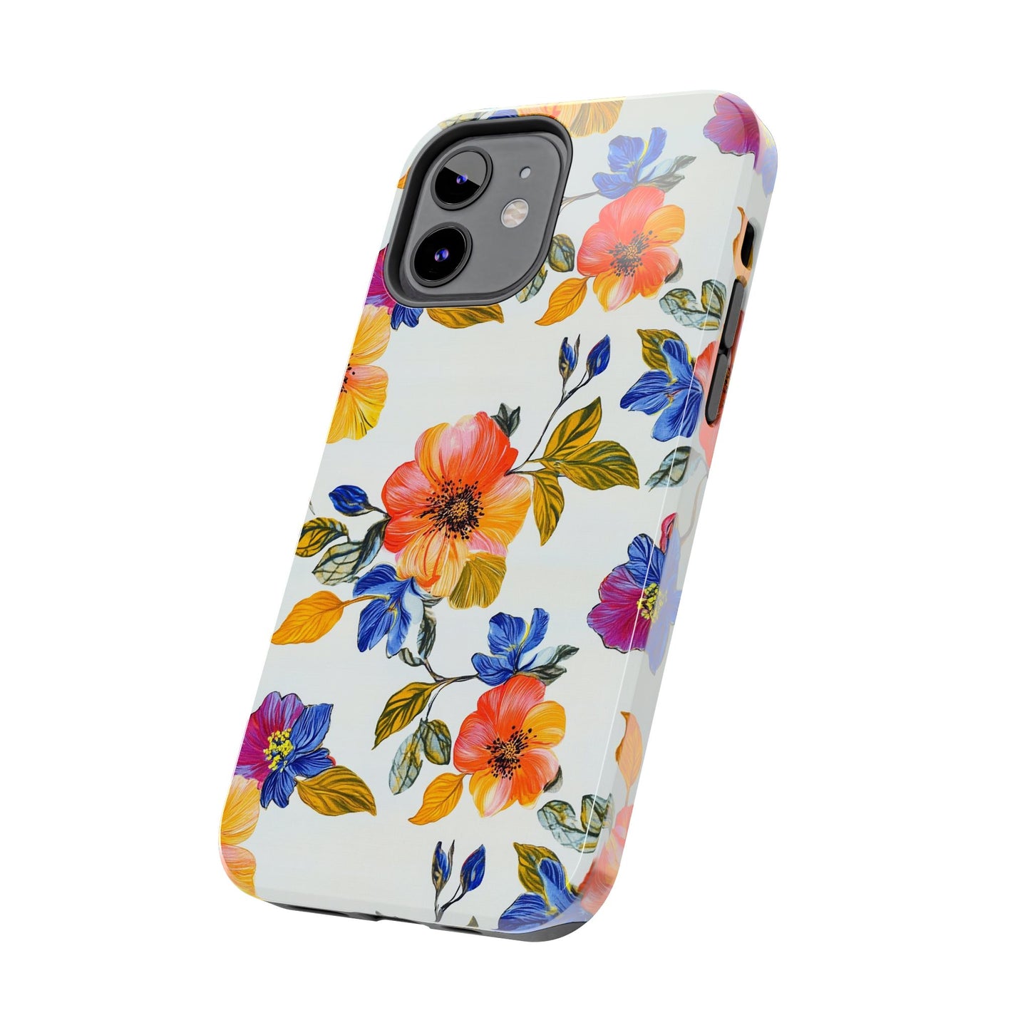 In Bloom | Colorful Florals Tough Phone Cases