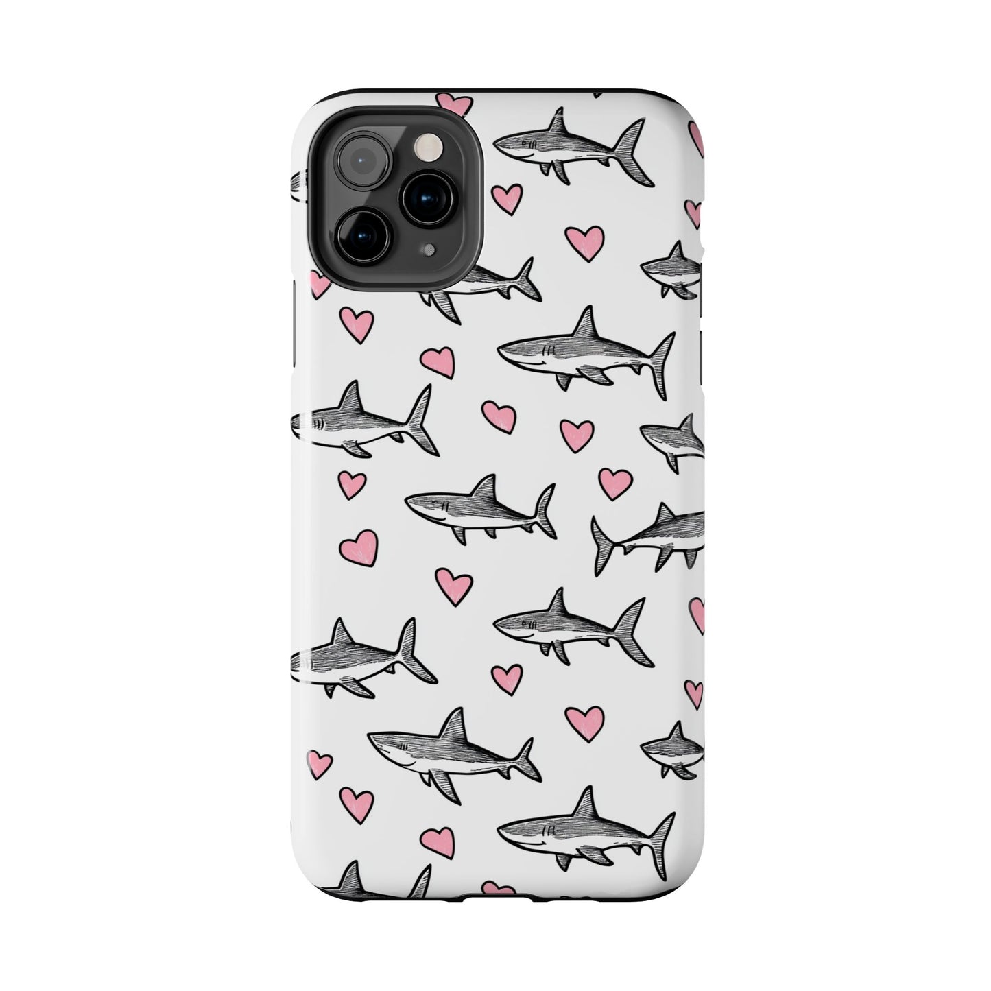 Animal Instinct | Shark Love Tough Phone Case