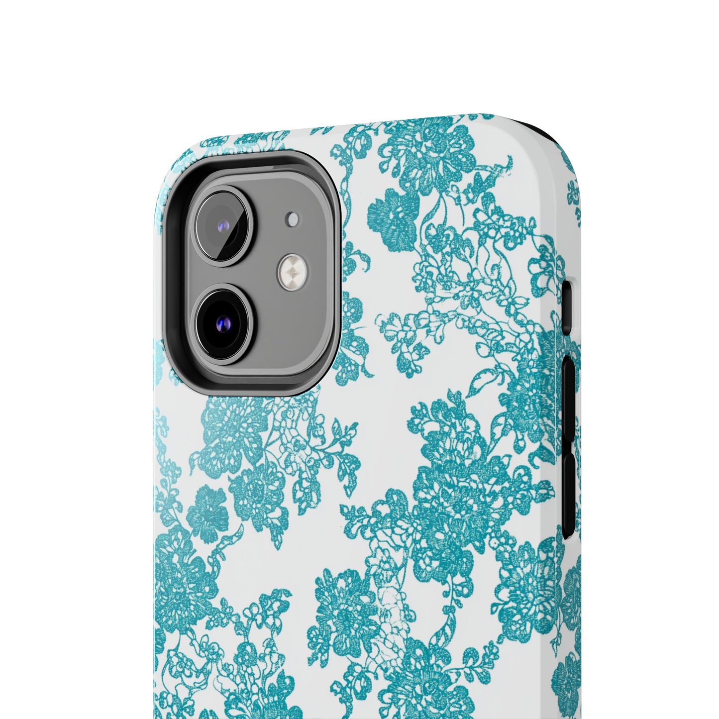 Boho Bliss | Teal on White Lace