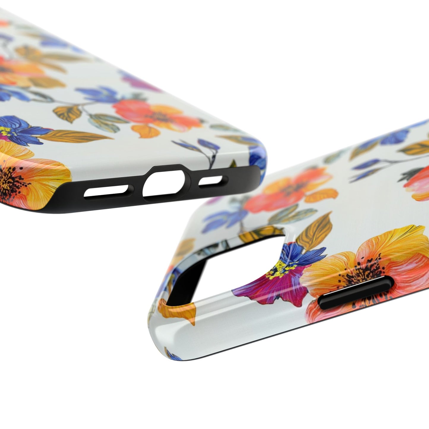 In Bloom | Colorful Florals Tough Phone Cases
