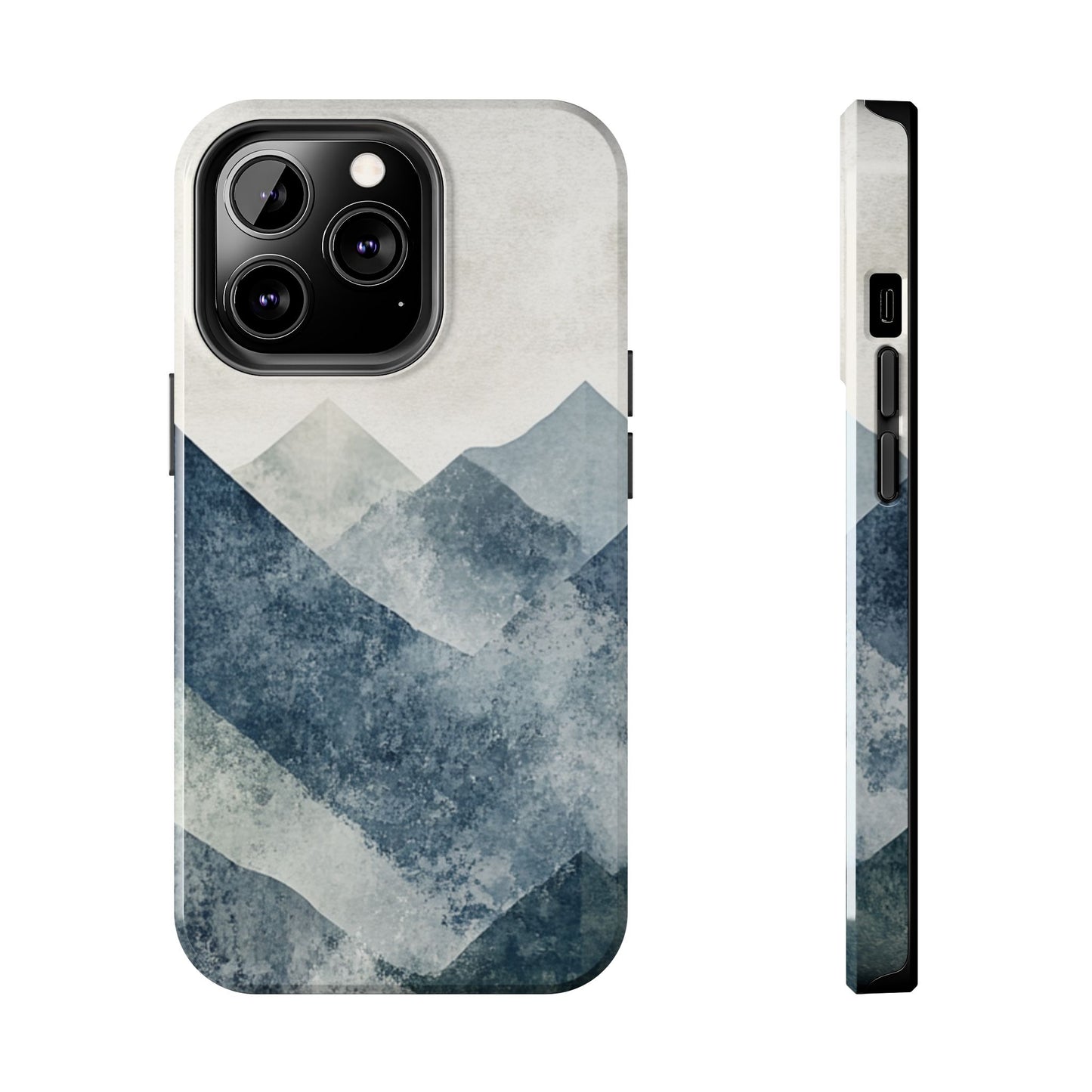 Majestic Mountains | Geometric Mountain Tough Phone Case