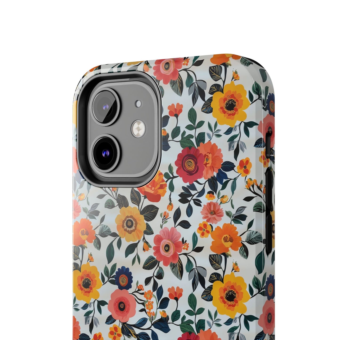 In Bloom | Small Colorful Flowers Tough Phone Cases