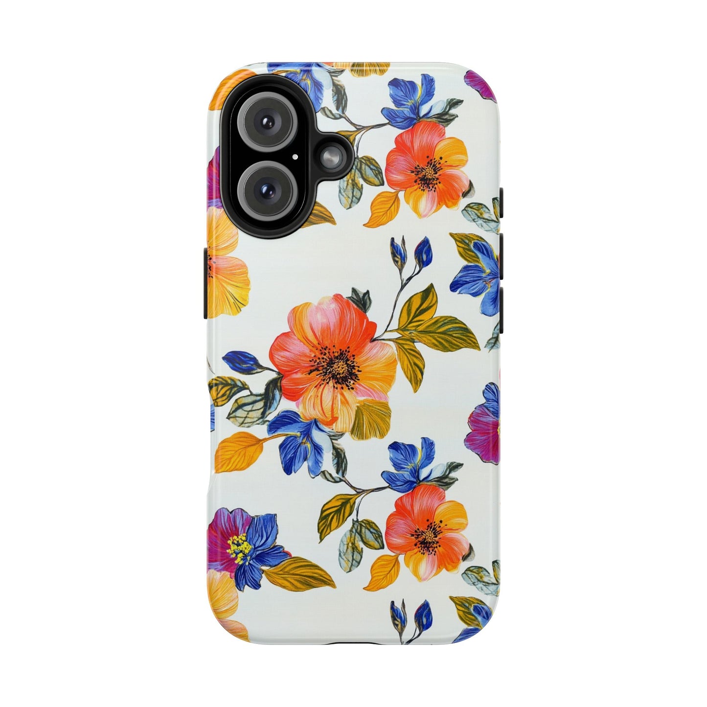 In Bloom | Colorful Florals Tough Phone Cases