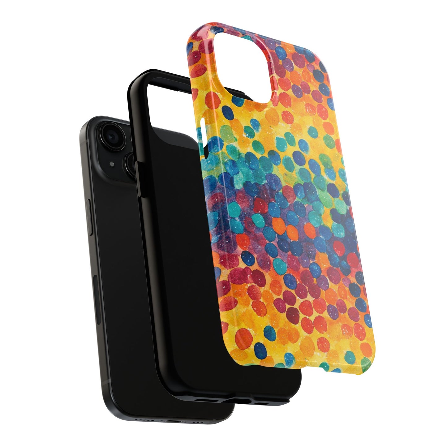 Trendy Spots | Rainbow Polka Dots Phone Case