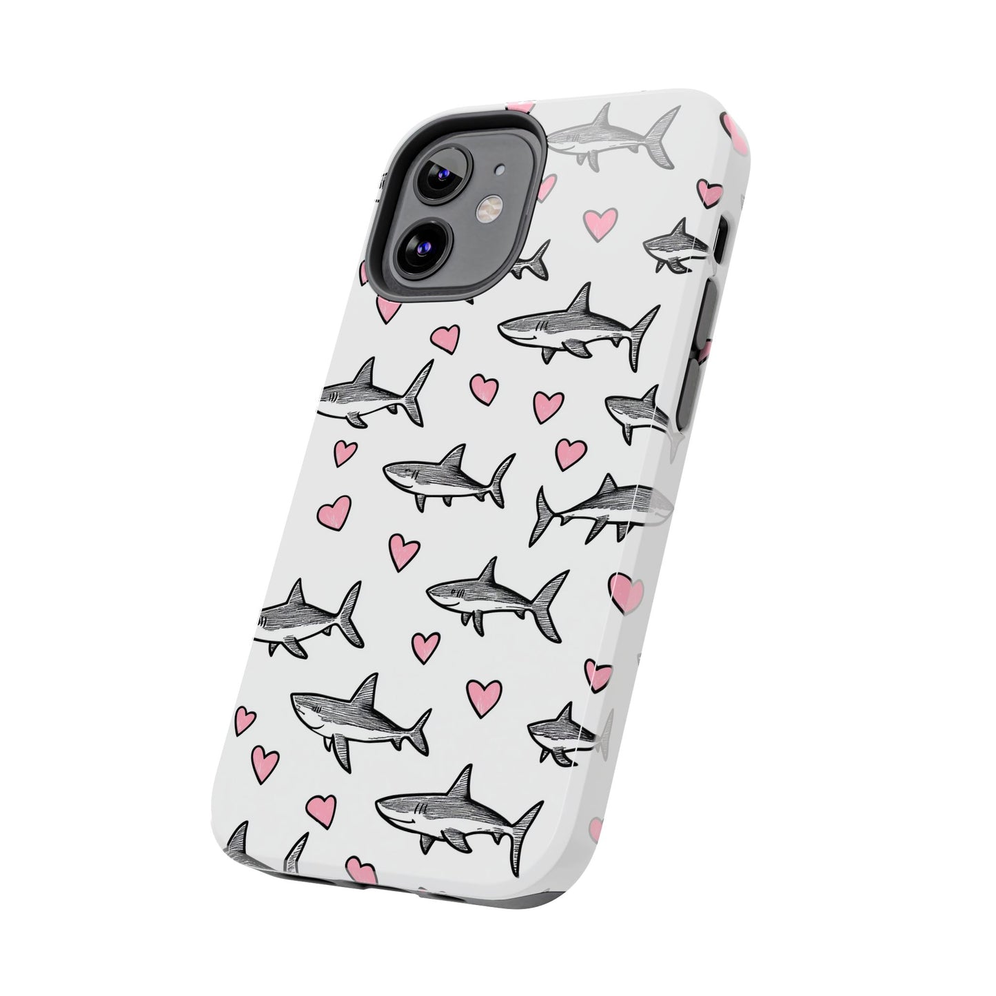 Animal Instinct | Shark Love Tough Phone Case