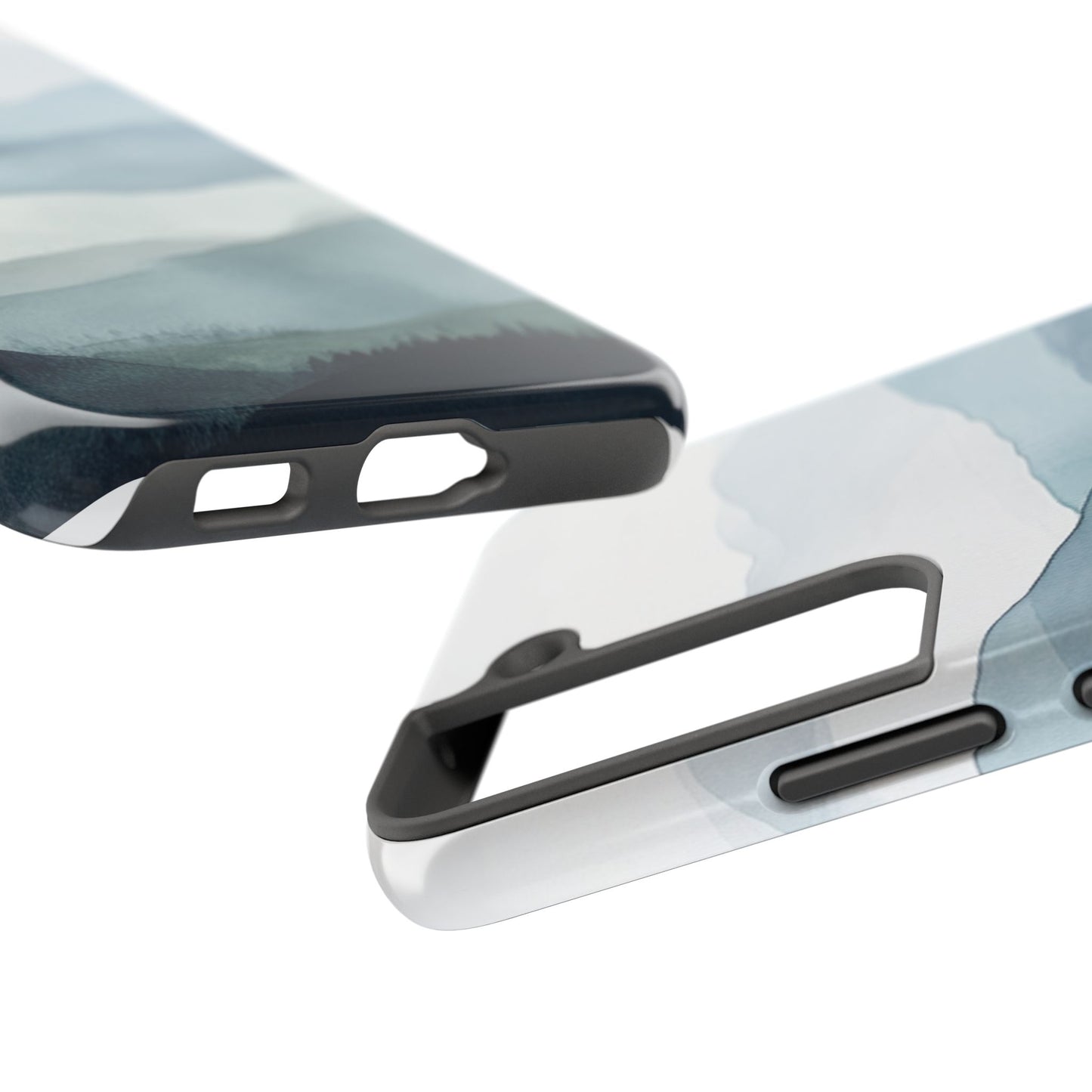 Majestic Mountains | Watercolor Mountain Scene Tough Phone Case