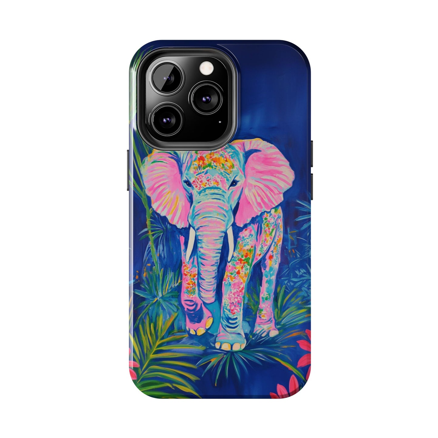 Animal Instinct | Vibrant Elephant Tough Phone Case