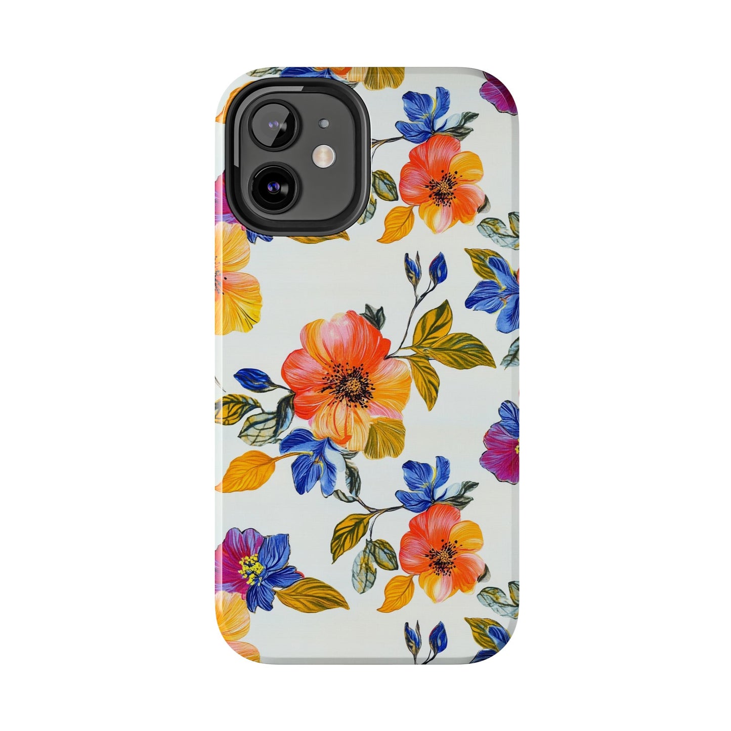 In Bloom | Colorful Florals Tough Phone Cases