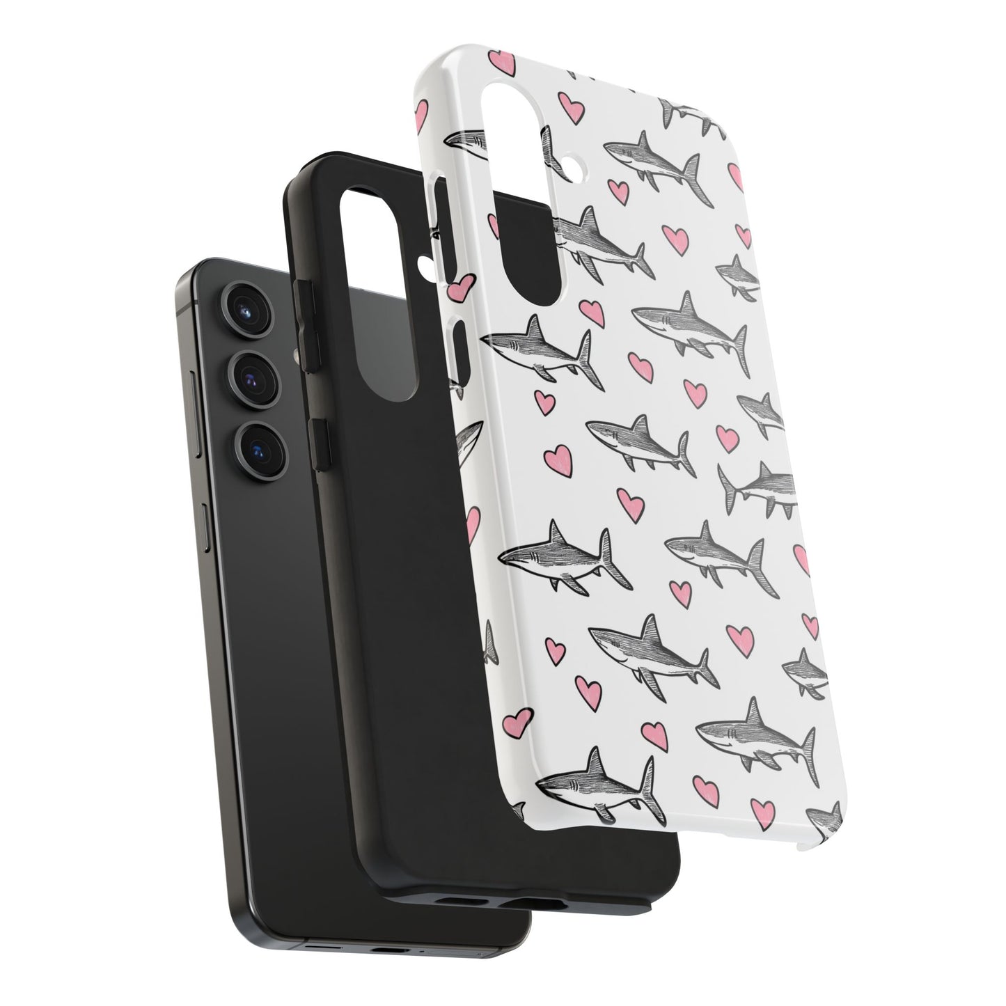 Animal Instinct | Shark Love Tough Phone Case