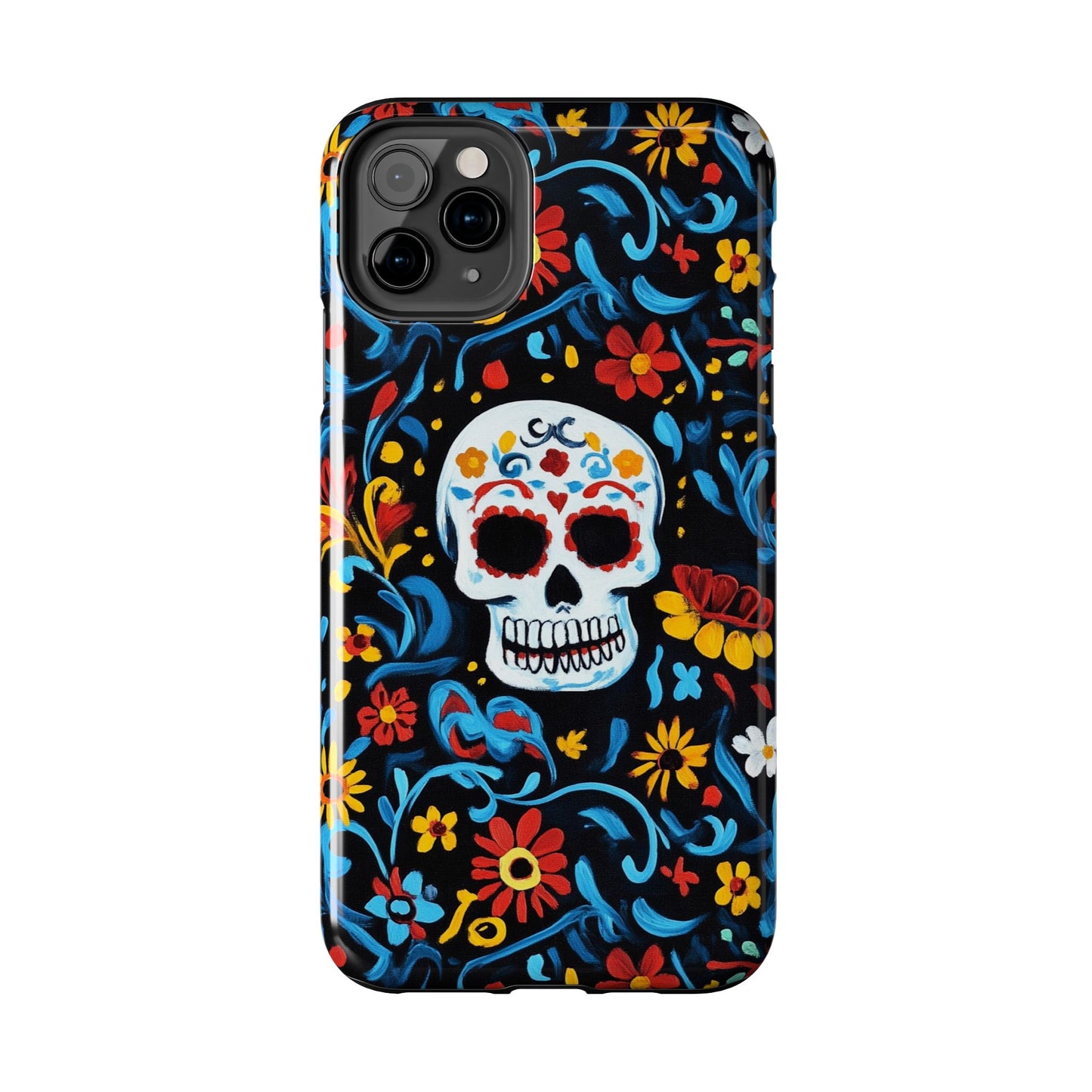 Mexicana de Corazon | Day of the Dead Tough Phone Case, Sugar Skull