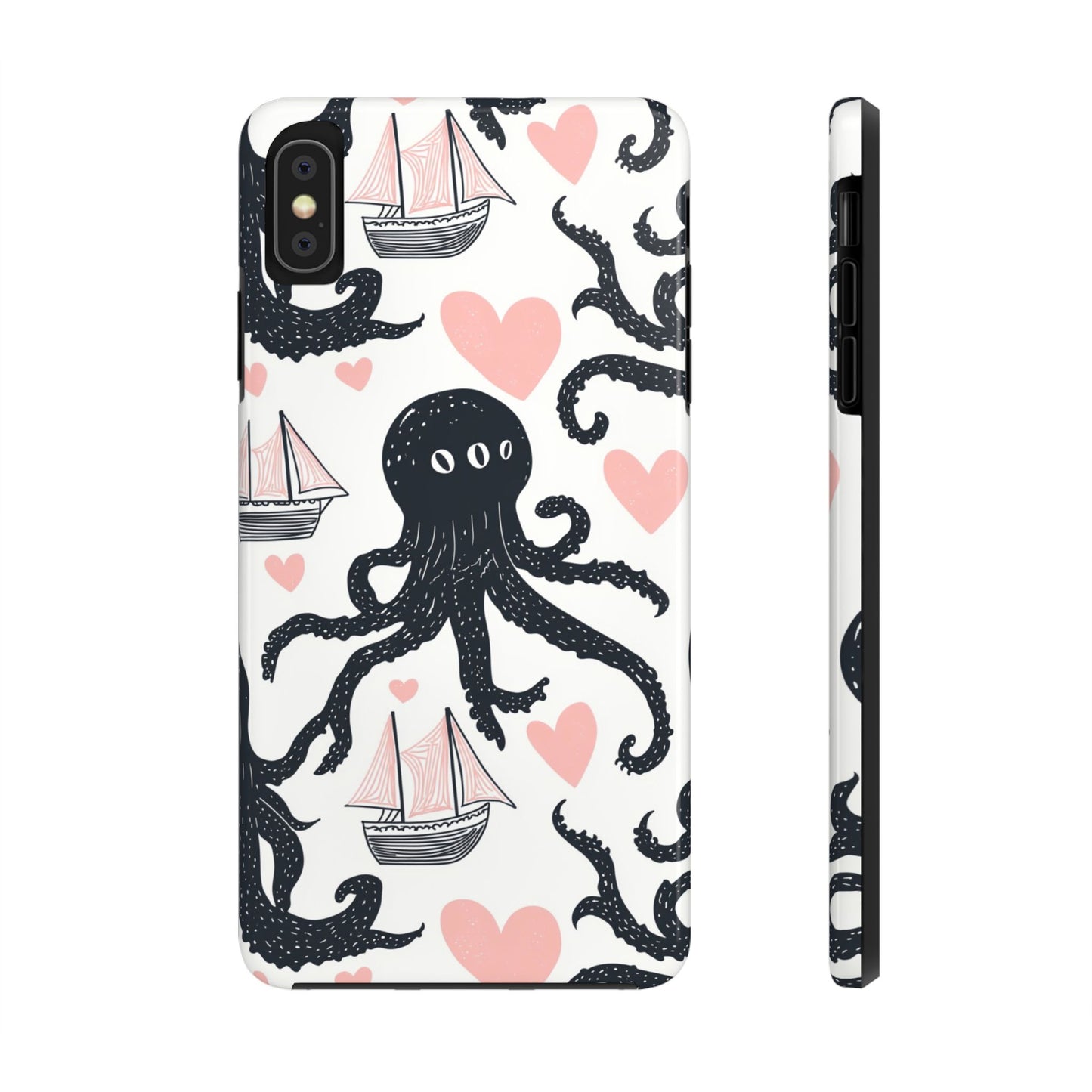 Quirky Chic | Kraken Boat Love Tough Phone Case