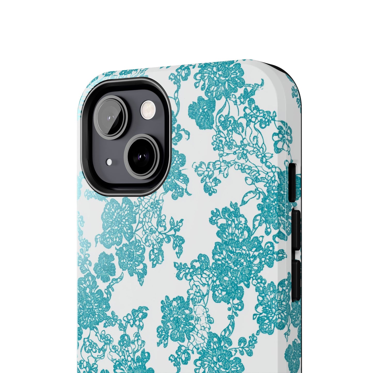 Boho Bliss | Teal on White Lace