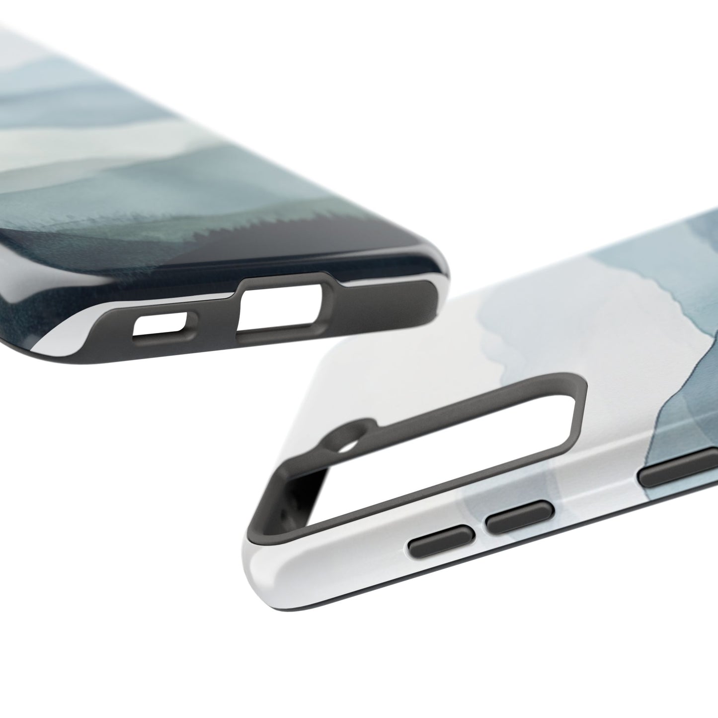 Majestic Mountains | Watercolor Mountain Scene Tough Phone Case