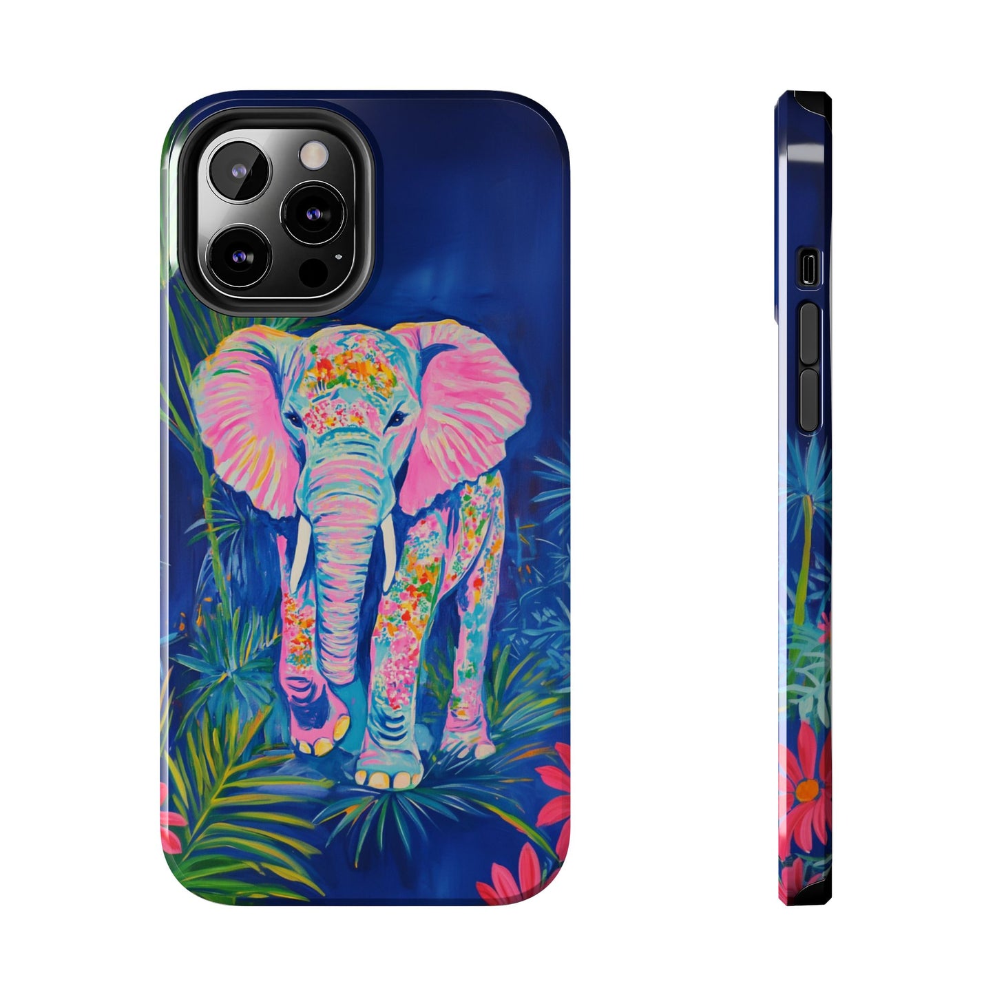 Animal Instinct | Vibrant Elephant Tough Phone Case