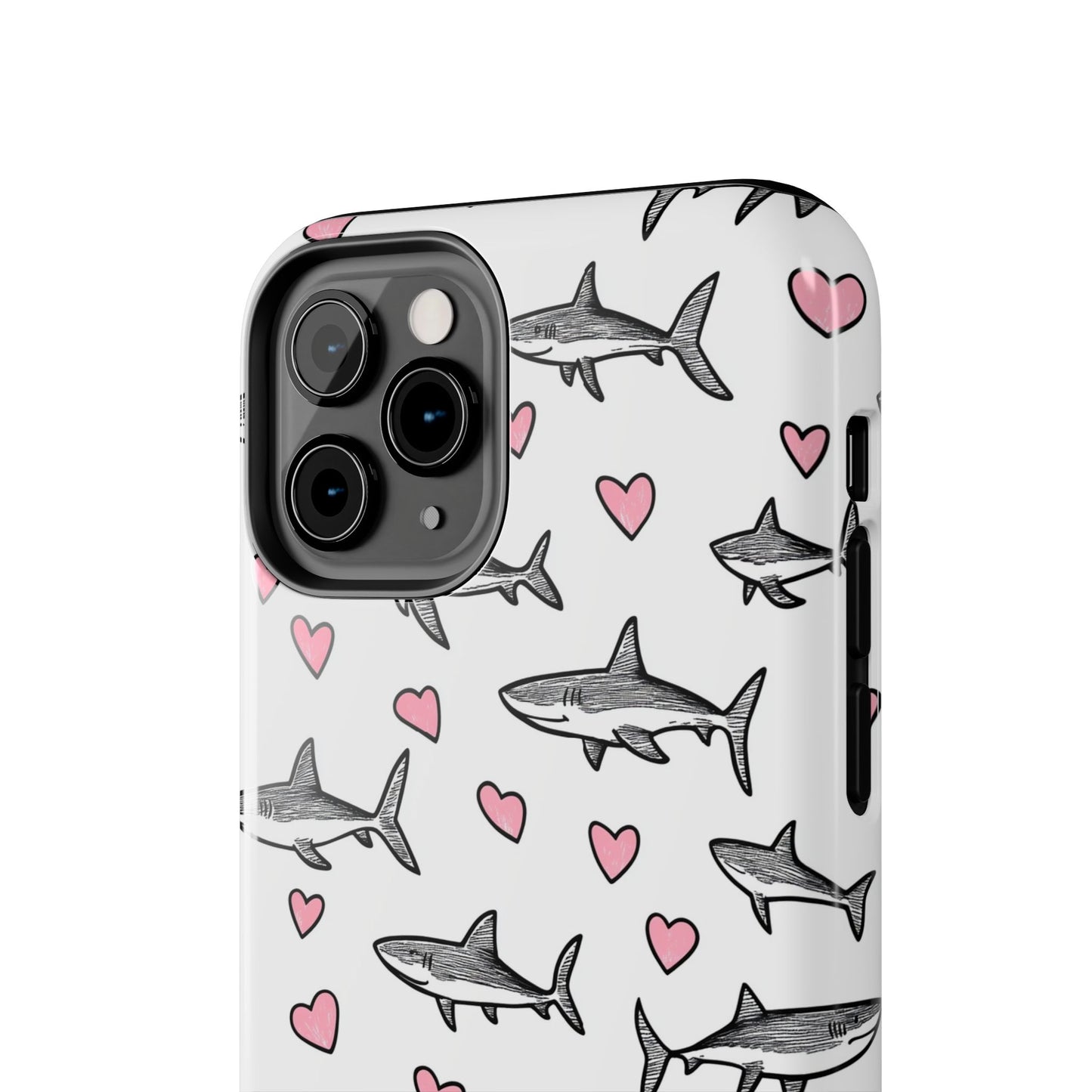 Animal Instinct | Shark Love Tough Phone Case