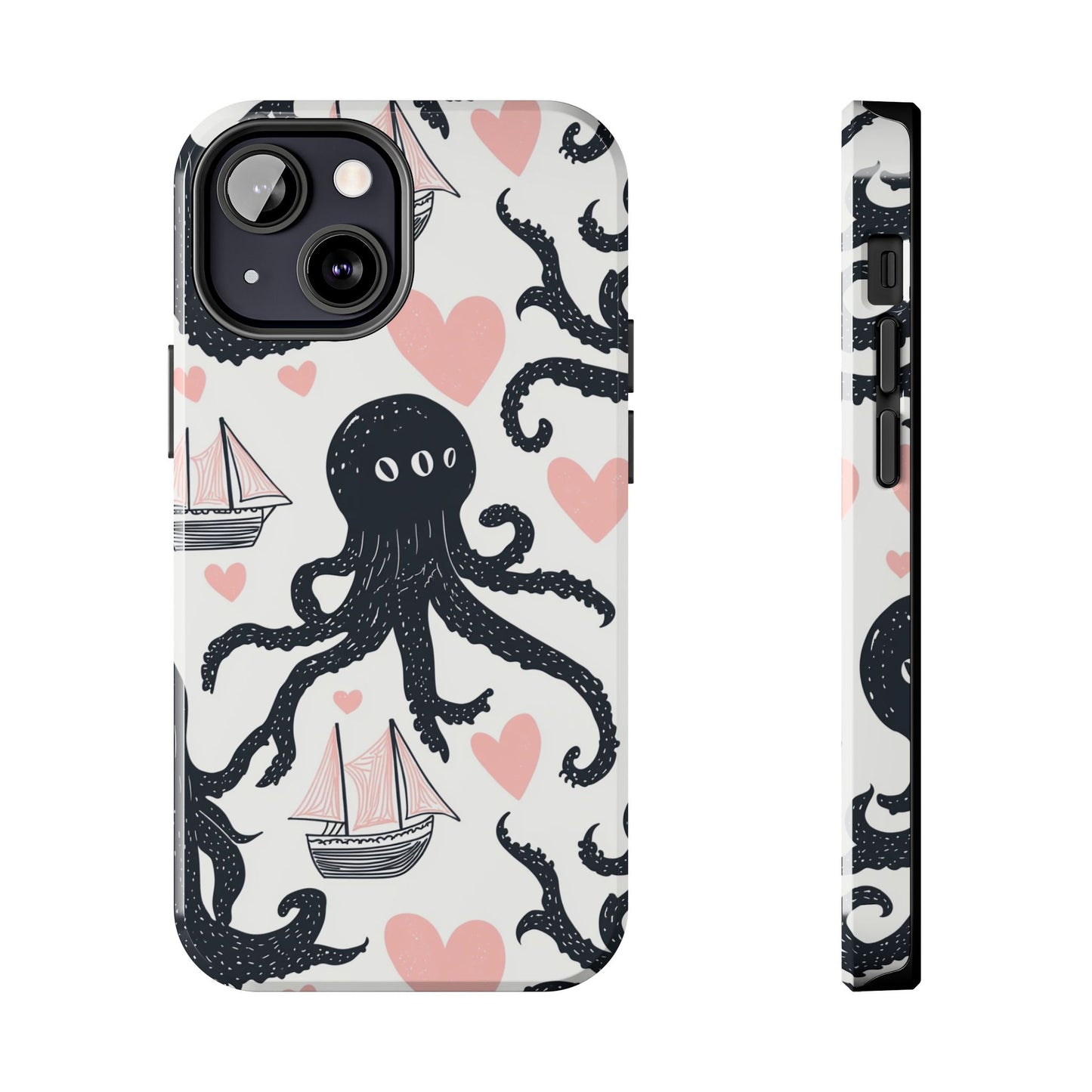 Quirky Chic | Kraken Boat Love Tough Phone Case