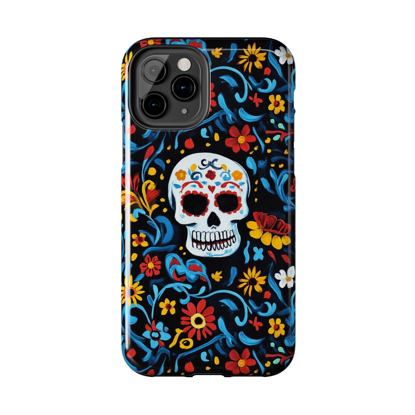 Mexicana de Corazon | Day of the Dead Tough Phone Case, Sugar Skull