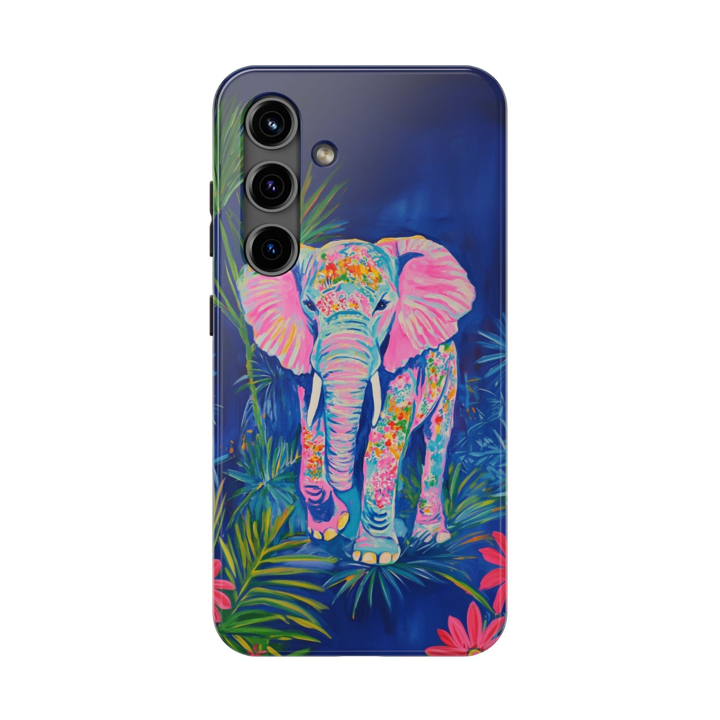 Animal Instinct | Vibrant Elephant Tough Phone Case