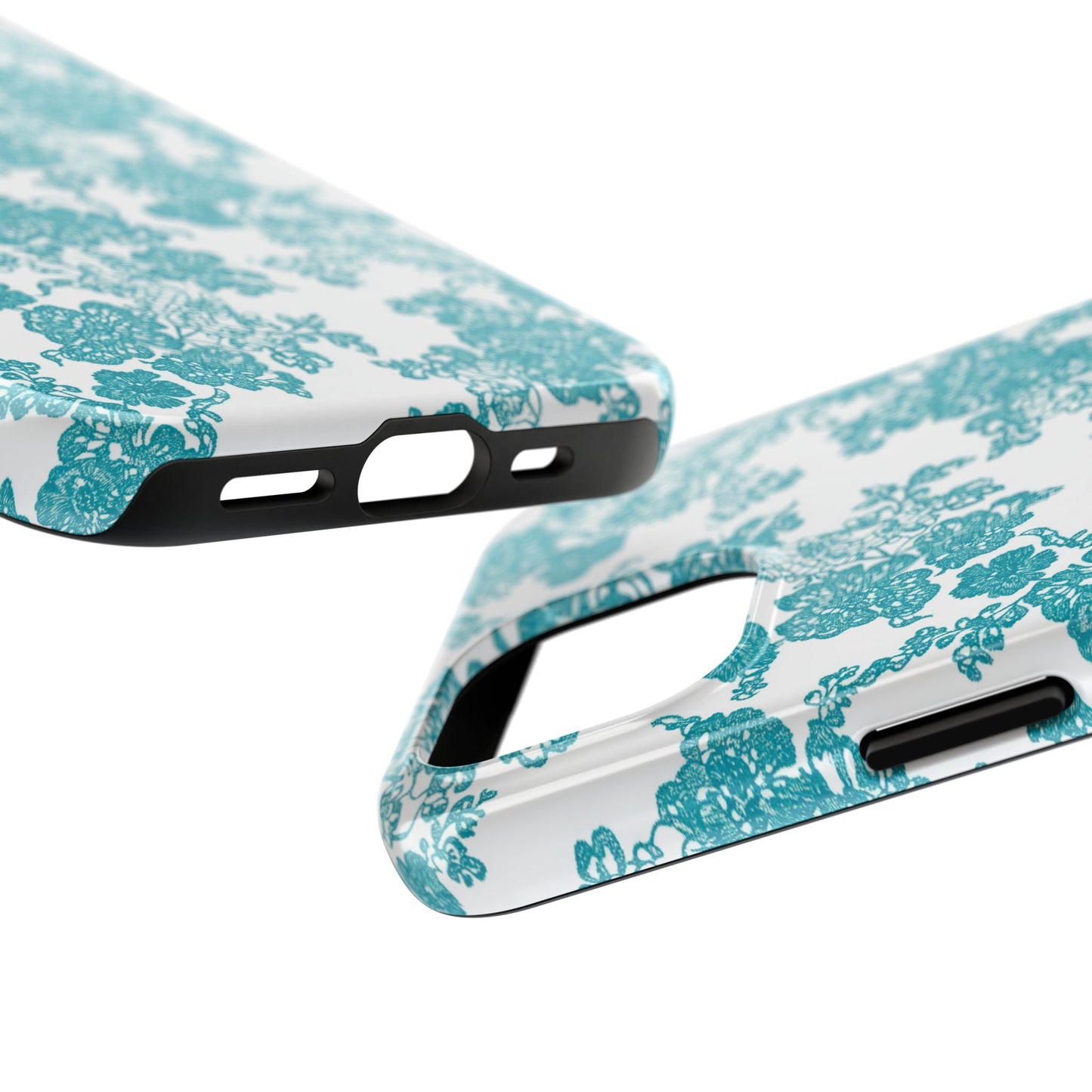 Boho Bliss | Teal on White Lace