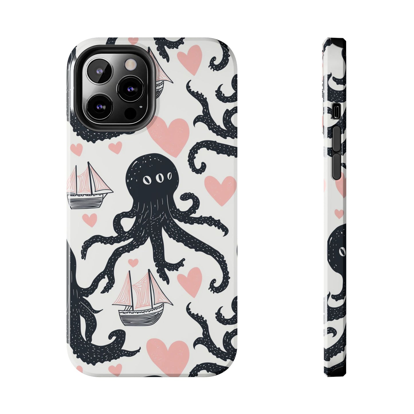 Quirky Chic | Kraken Boat Love Tough Phone Case