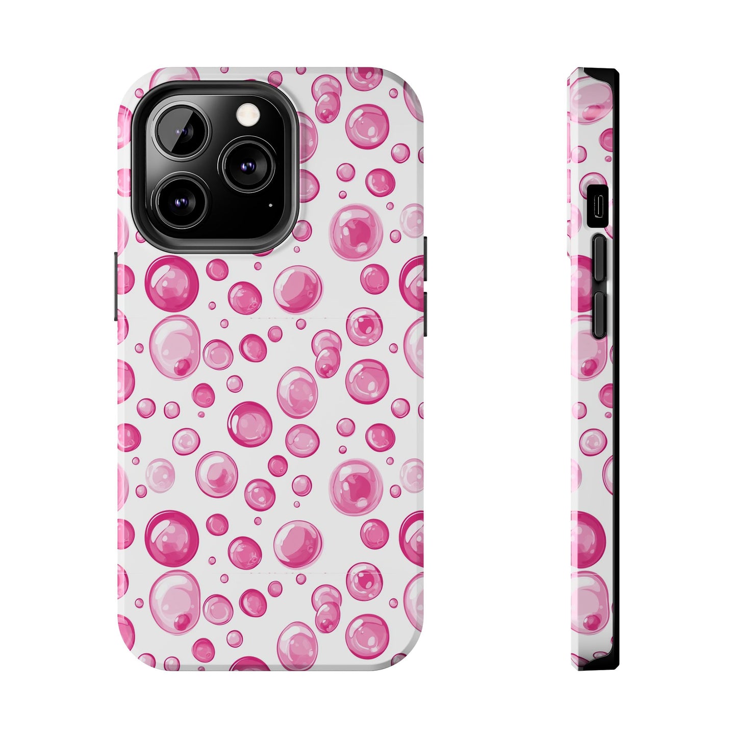 Trendy Spots | Pink Bubbles Phone Case
