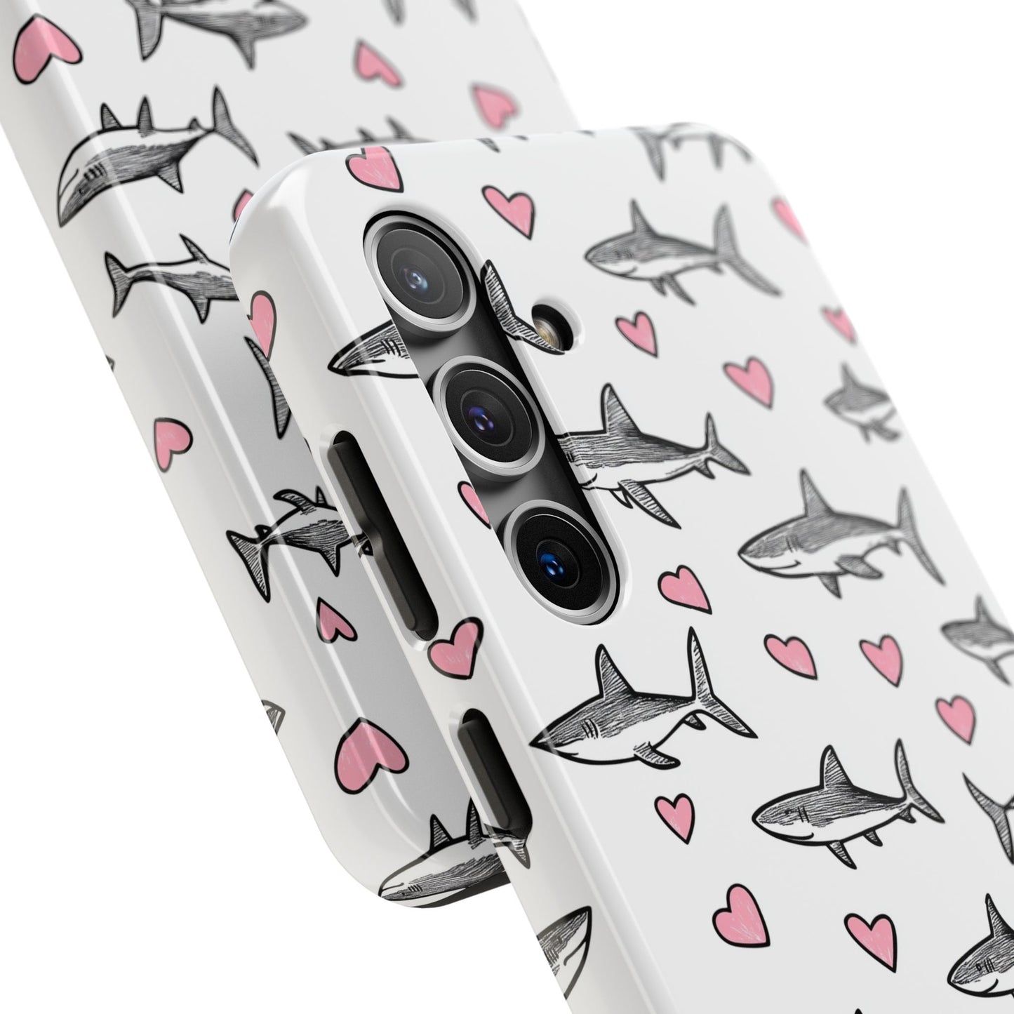 Animal Instinct | Shark Love Tough Phone Case