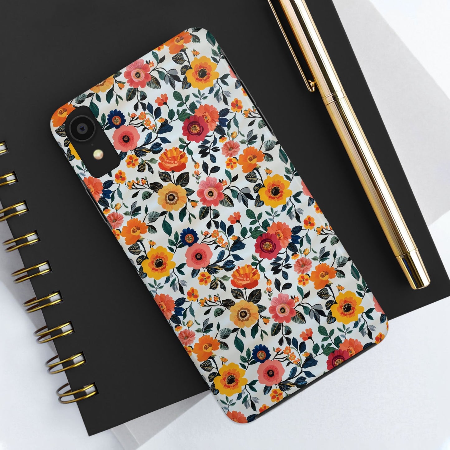 In Bloom | Small Colorful Flowers Tough Phone Cases