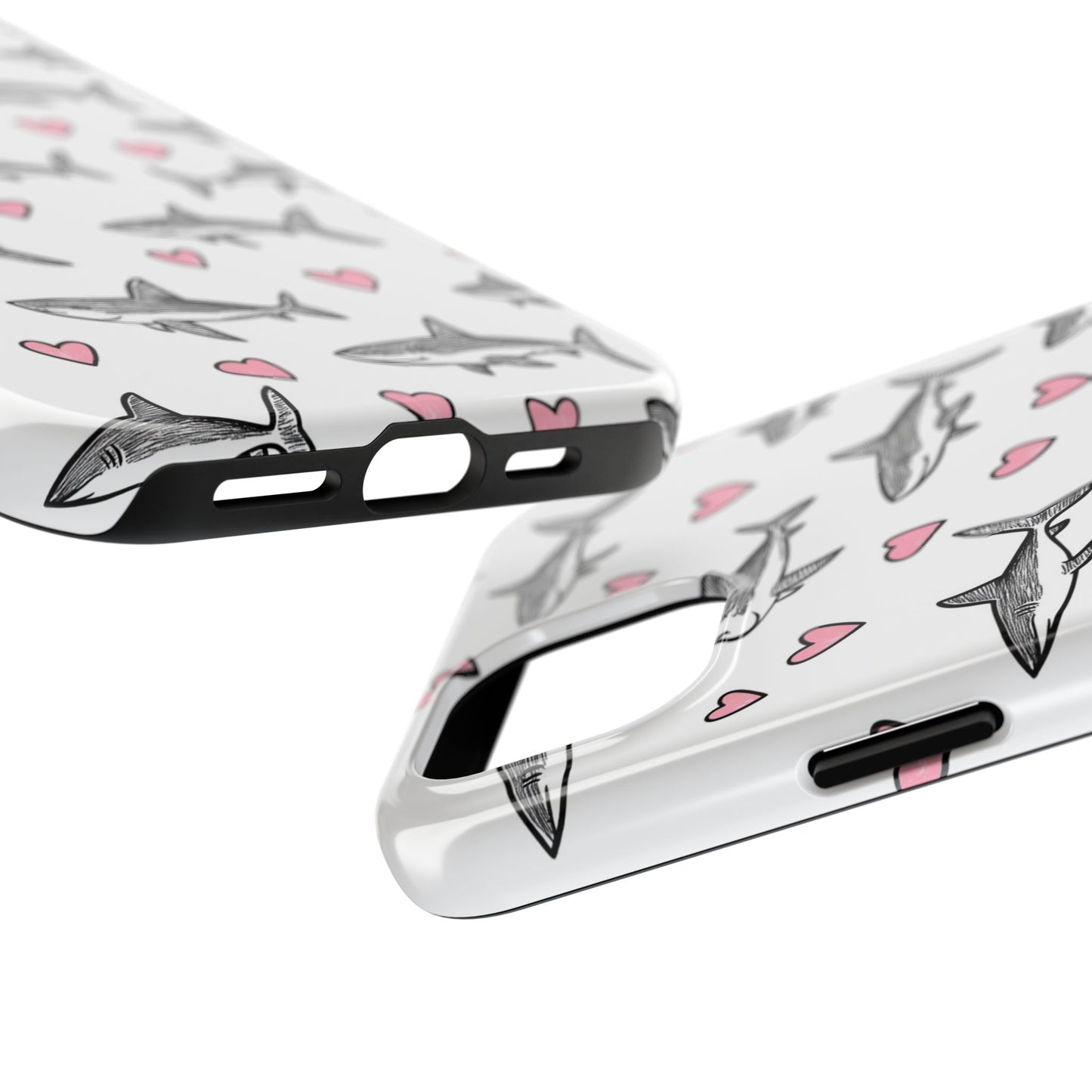 Animal Instinct | Shark Love Tough Phone Case