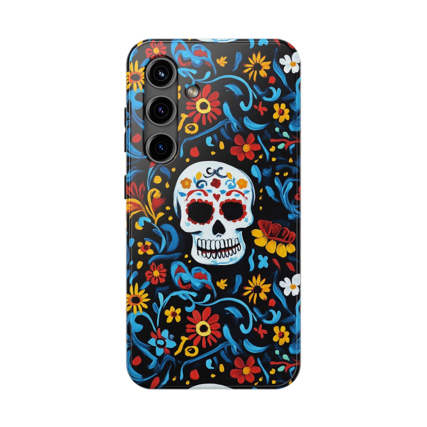 Mexicana de Corazon | Day of the Dead Tough Phone Case, Sugar Skull