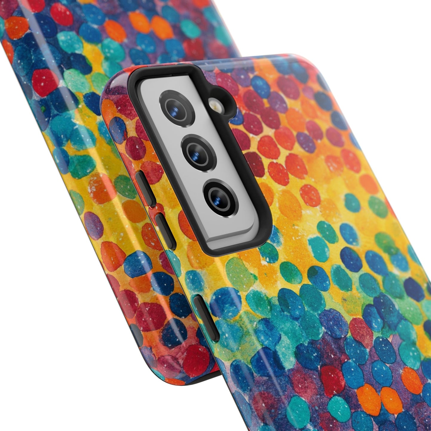 Trendy Spots | Rainbow Polka Dots Phone Case