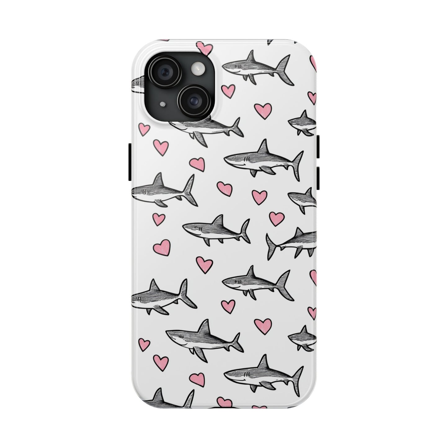 Animal Instinct | Shark Love Tough Phone Case