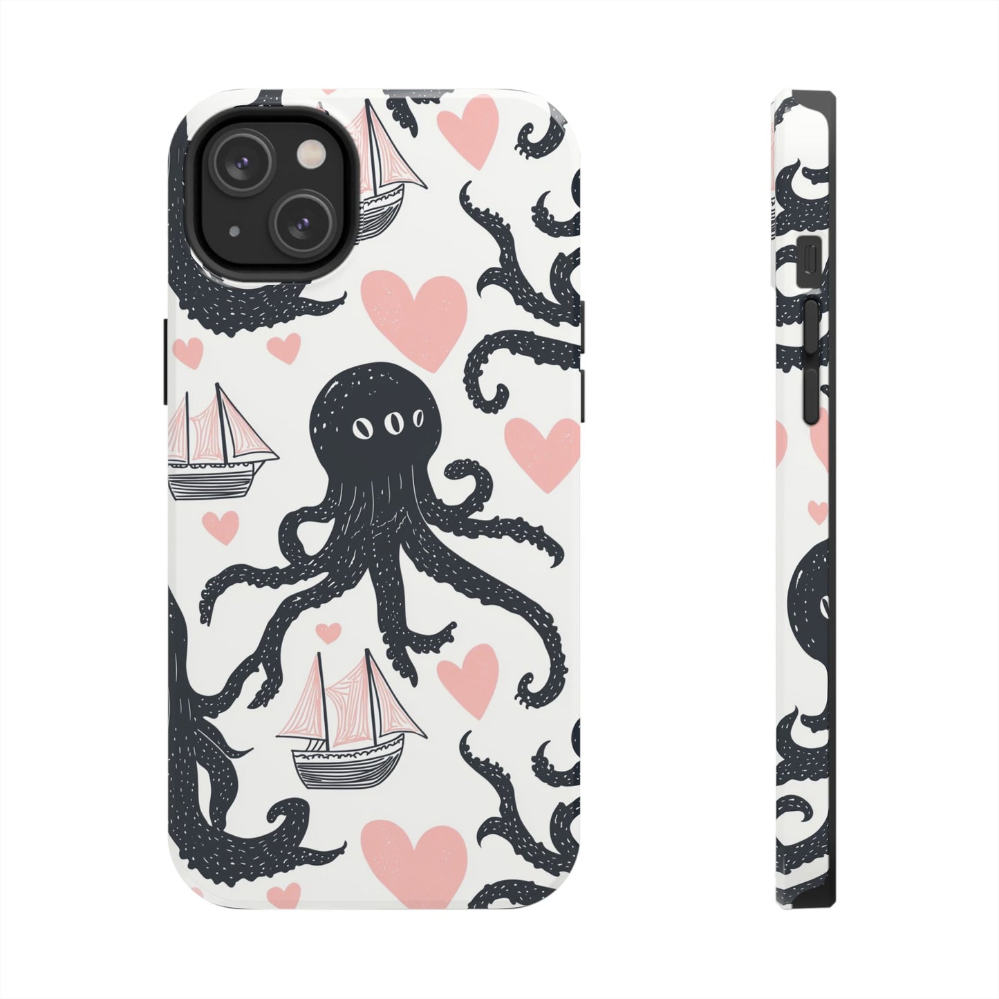 Quirky Chic | Kraken Boat Love Tough Phone Case