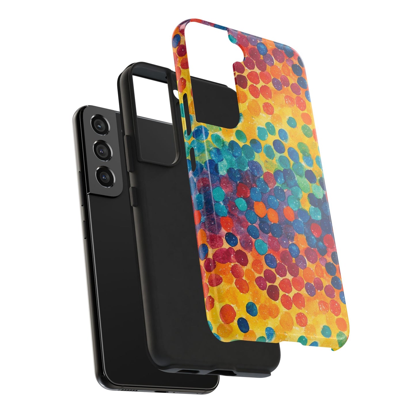 Trendy Spots | Rainbow Polka Dots Phone Case