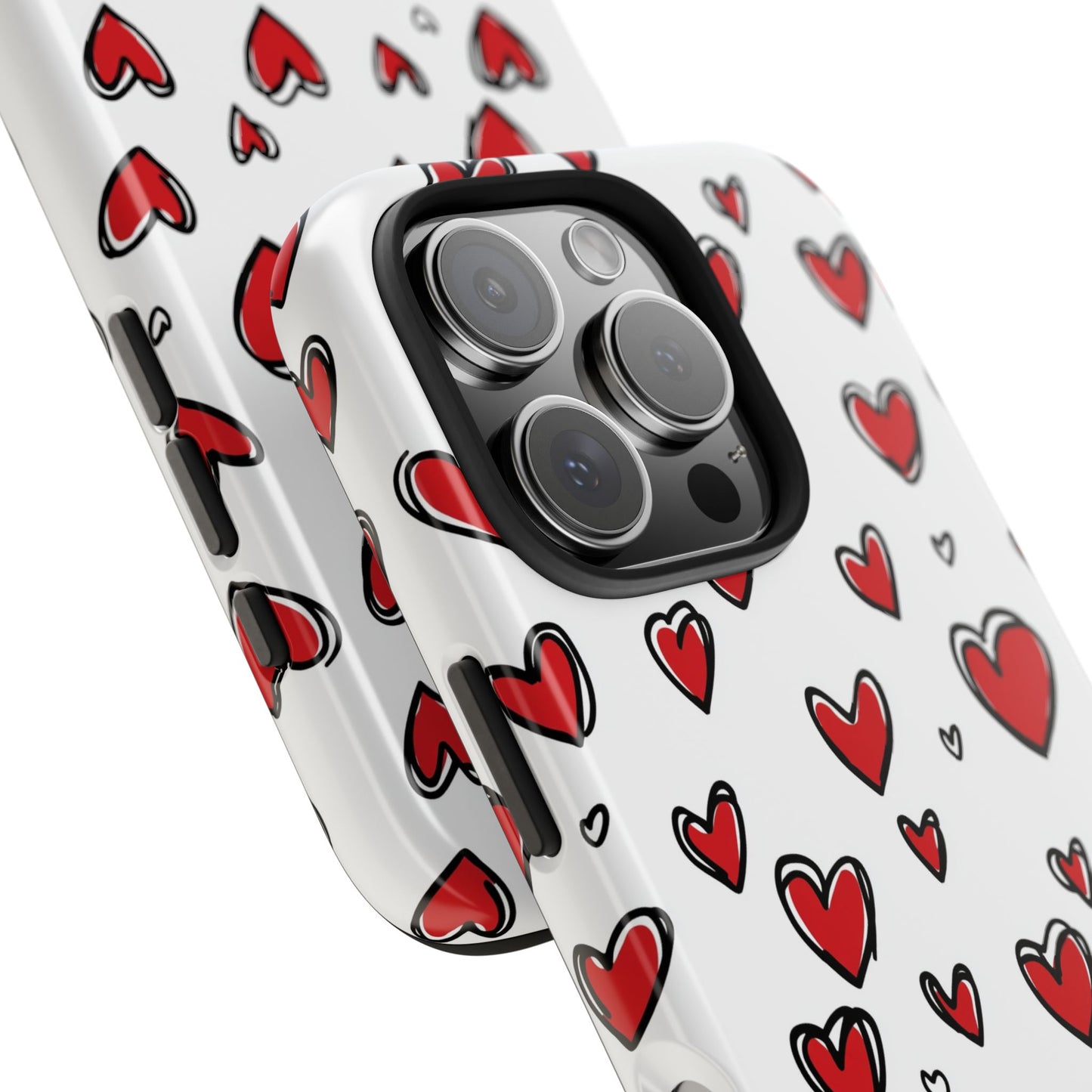 Love is in the Air | Red Hearts Tough Phone Case