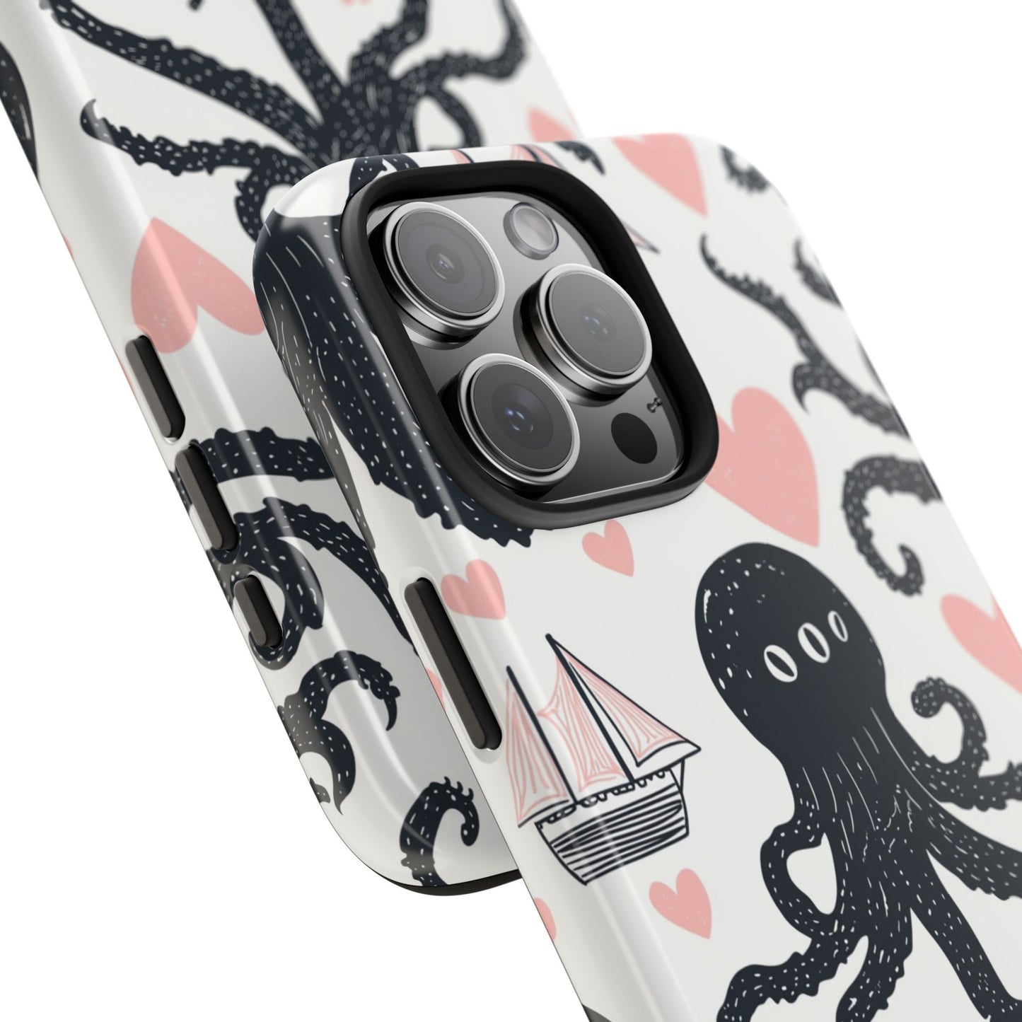 Quirky Chic | Kraken Boat Love Tough Phone Case