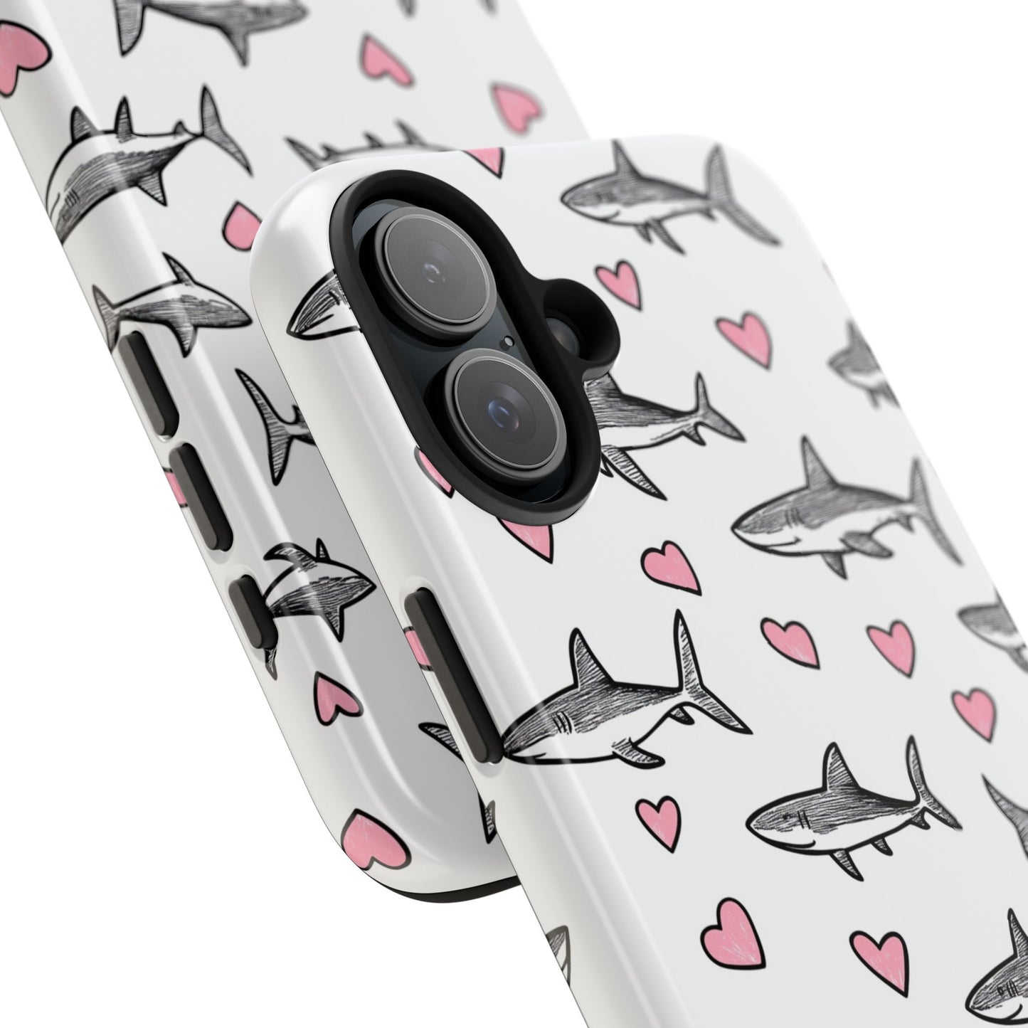 Animal Instinct | Shark Love Tough Phone Case