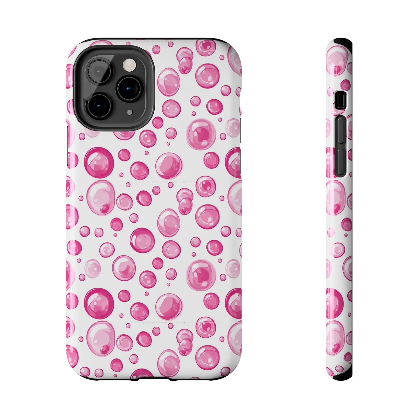 Trendy Spots | Pink Bubbles Phone Case